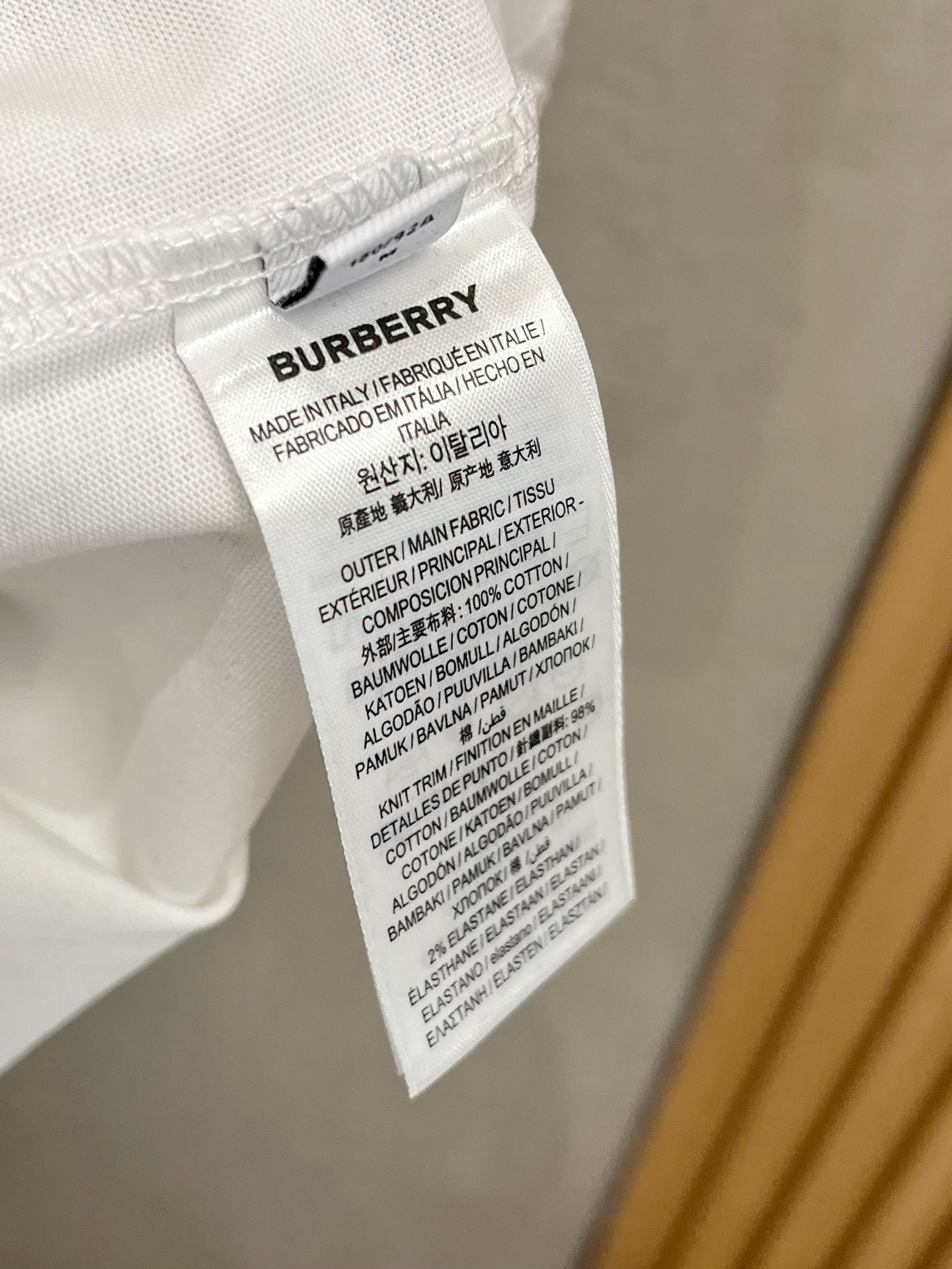 Burberry 25ss春夏新款 短袖圆领T恤服装 8