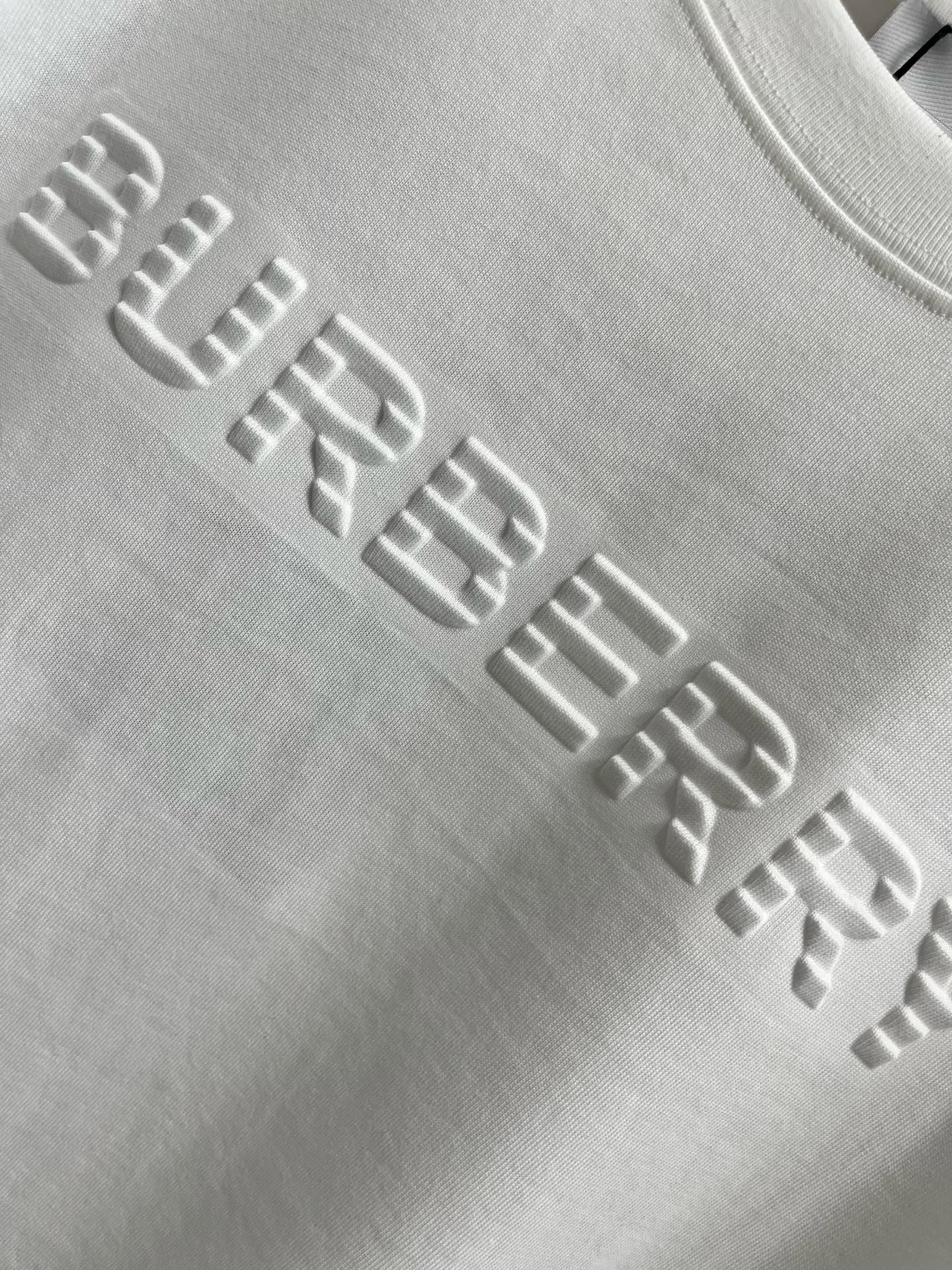 Burberry 25ss春夏新款 短袖圆领T恤服装 4