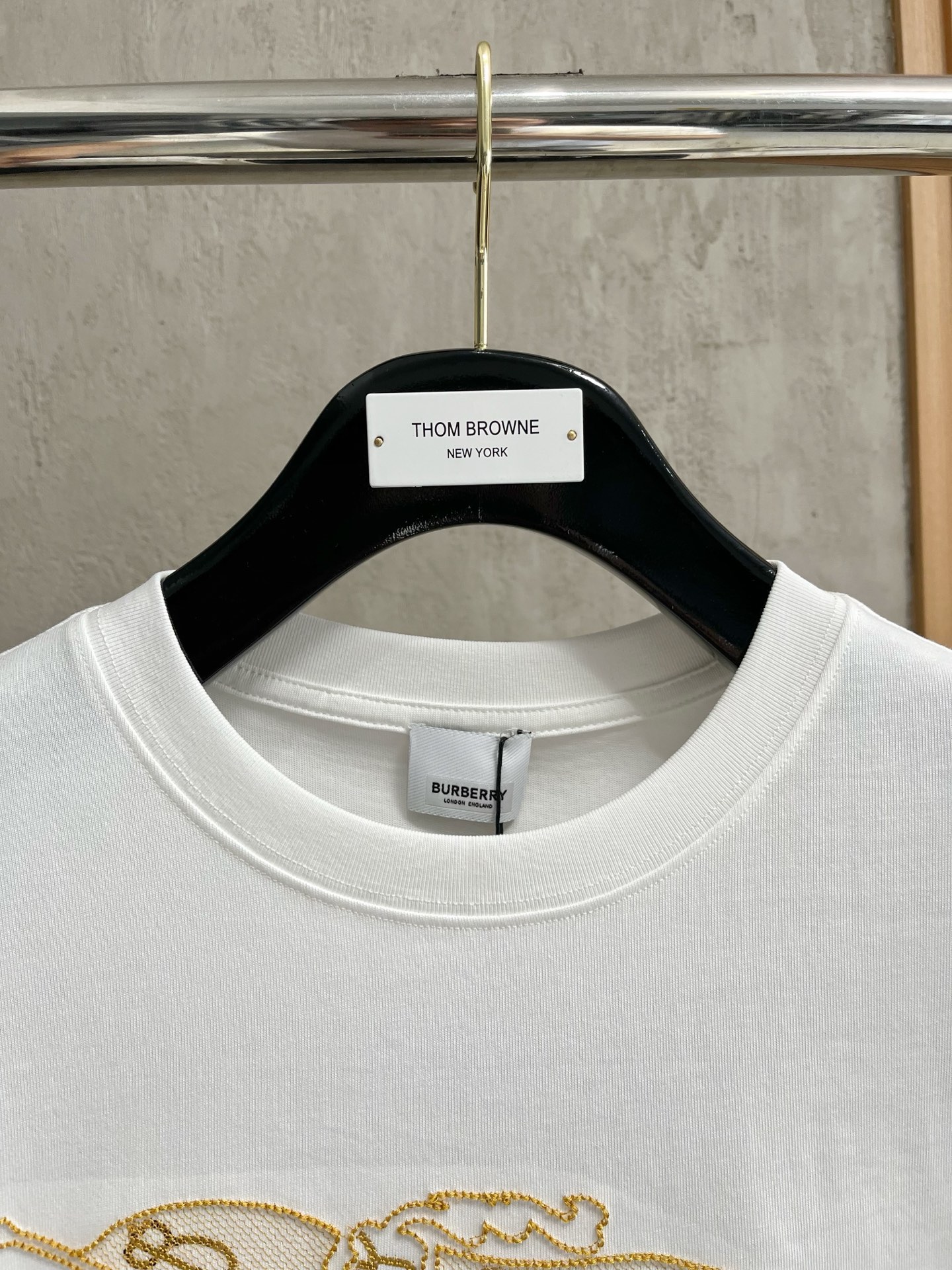 Burberry 25ss春夏新款 短袖圆领T恤服装 2