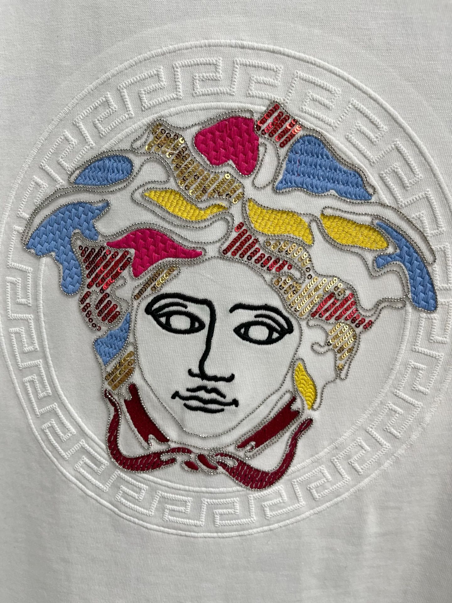 Versace 25ss春夏新款 短袖圆领T恤服装 4