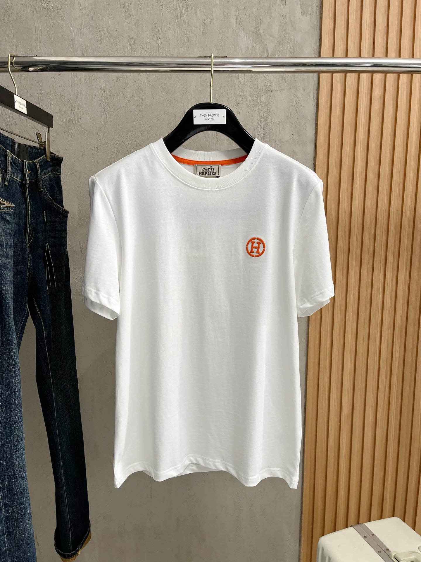 爱马仕25ss春夏新款首发专柜最新款短袖圆领T恤 高端订制 ...