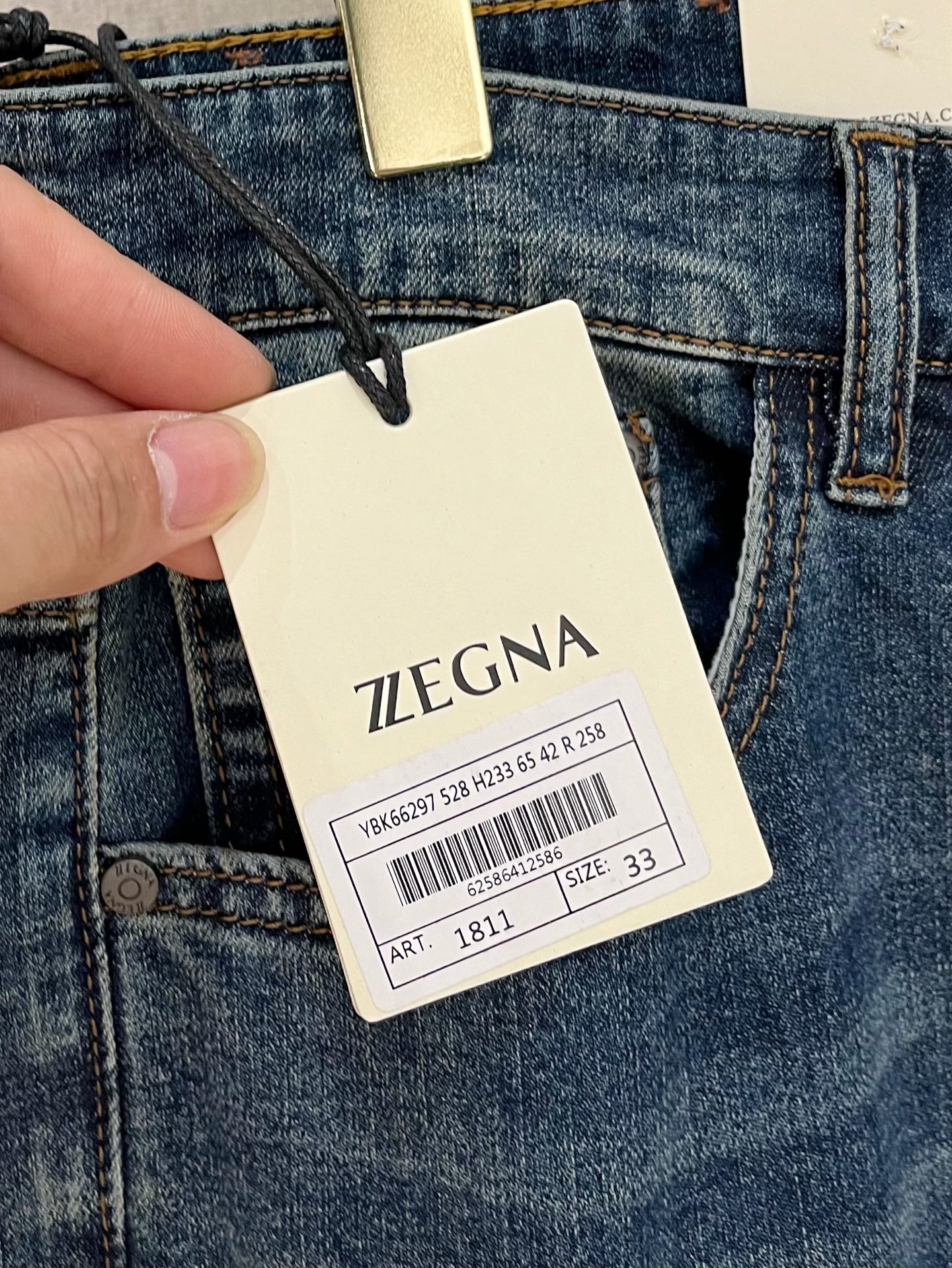 Zegn＊ 2025春夏新款牛仔裤
码数29-40 