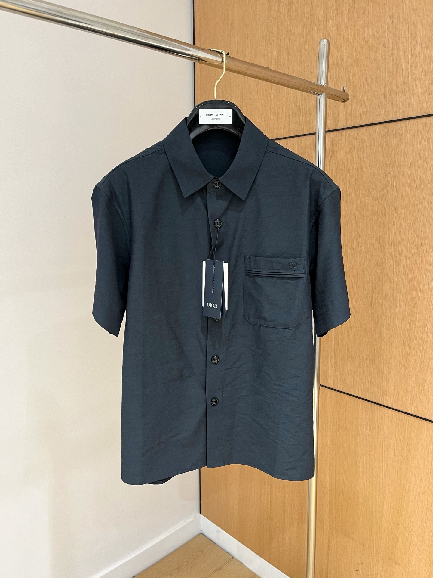 Dior Men's Short Sleeve Casual Shirt - Top Quality Fabric, Perfect Fit 2 i1744907129574 3308 0 0