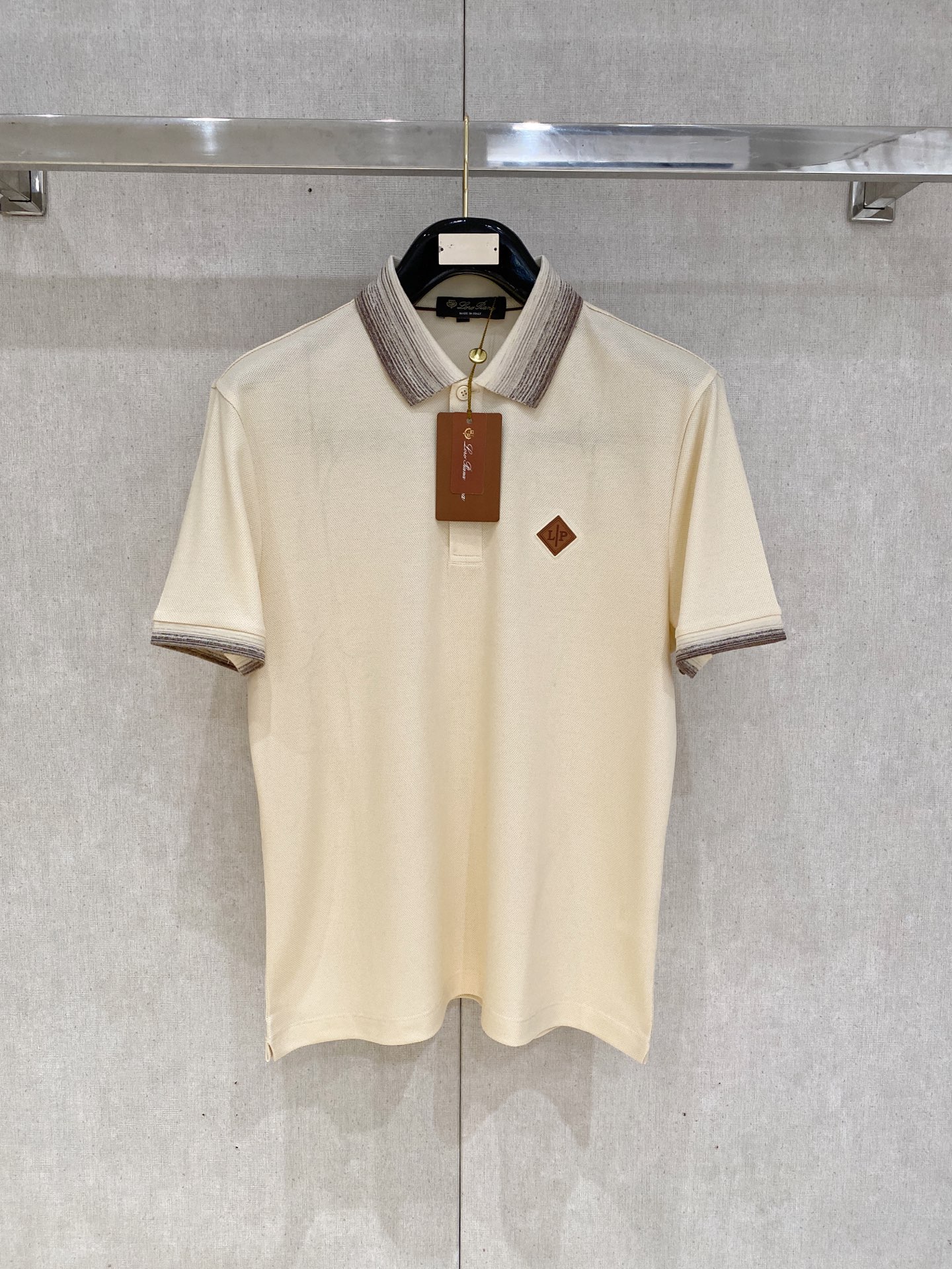 NO:148532,LP*2025 summer new polo short-sleeved hexagonal bead floor cotton, breathable and sweat-resistant, skin-friendly and comfortable. Number of M-3XL, loro piano, T-shirt, alexander wang19860909LP*2025夏季新款polo短袖 六角珠地棉 透气排汗 亲肤舒适 码数M-3XL,,loro piana,T-shirt,alexander wang,Men's clothing