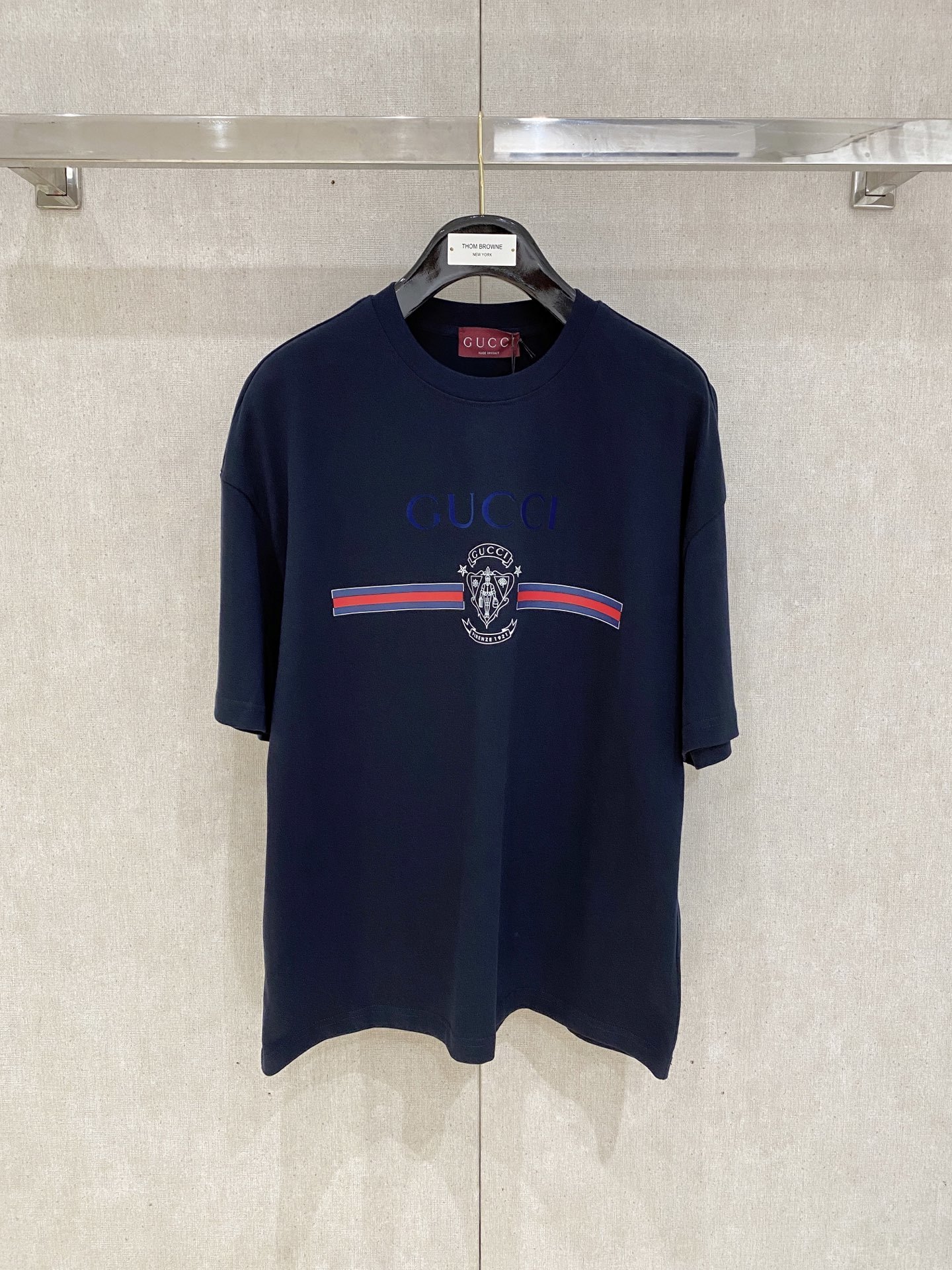 GUCCI 古奇 ⚠️ 大爆款
2025春夏新款首发专柜最新款短袖圆领T恤 高端订制 设计前卫时尚!品