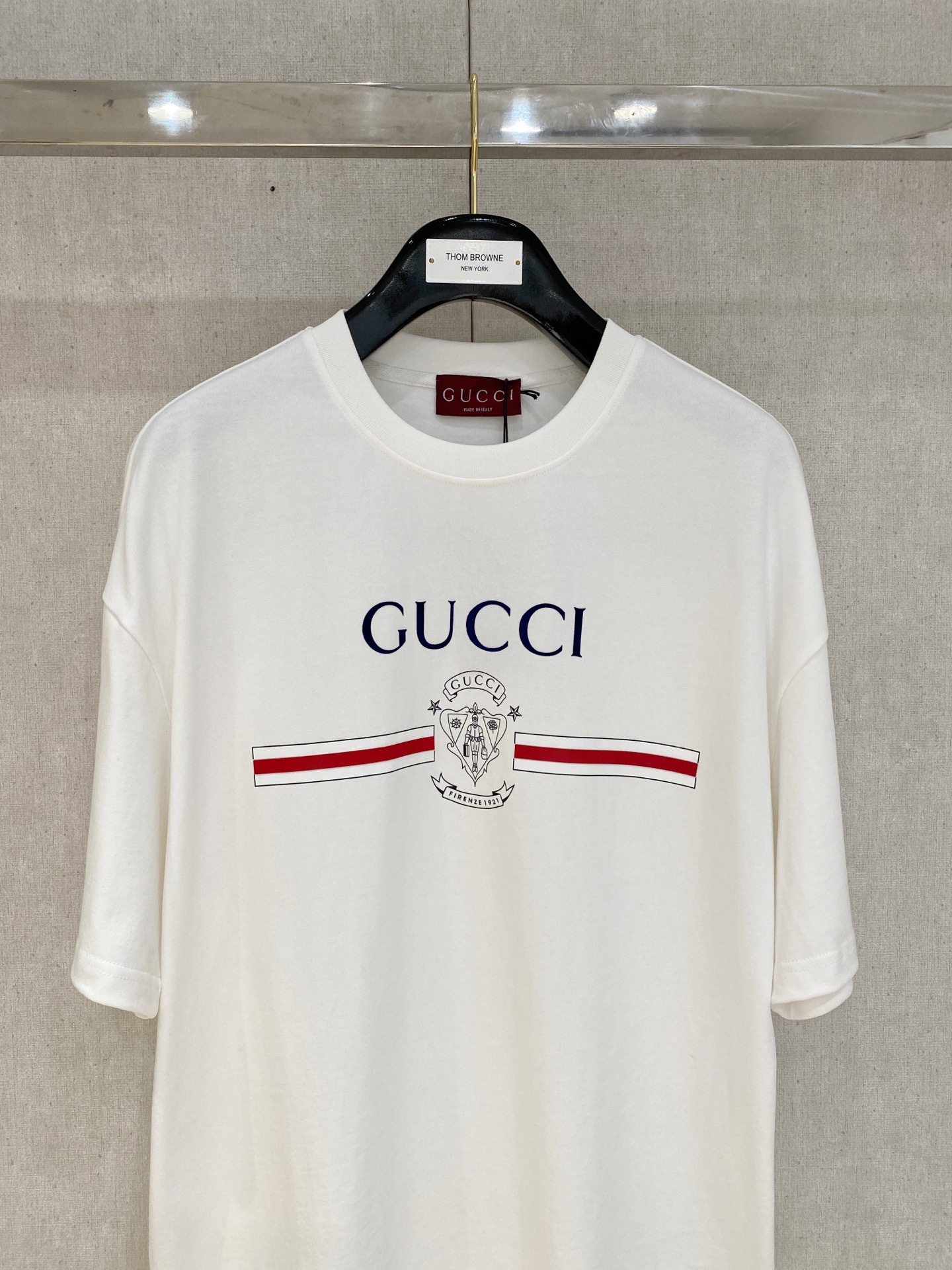 GUCCI 古奇 ⚠️ 大爆款
2025春夏新款首发专柜最新款短袖圆领T恤 高端订制 设计前卫时尚!品