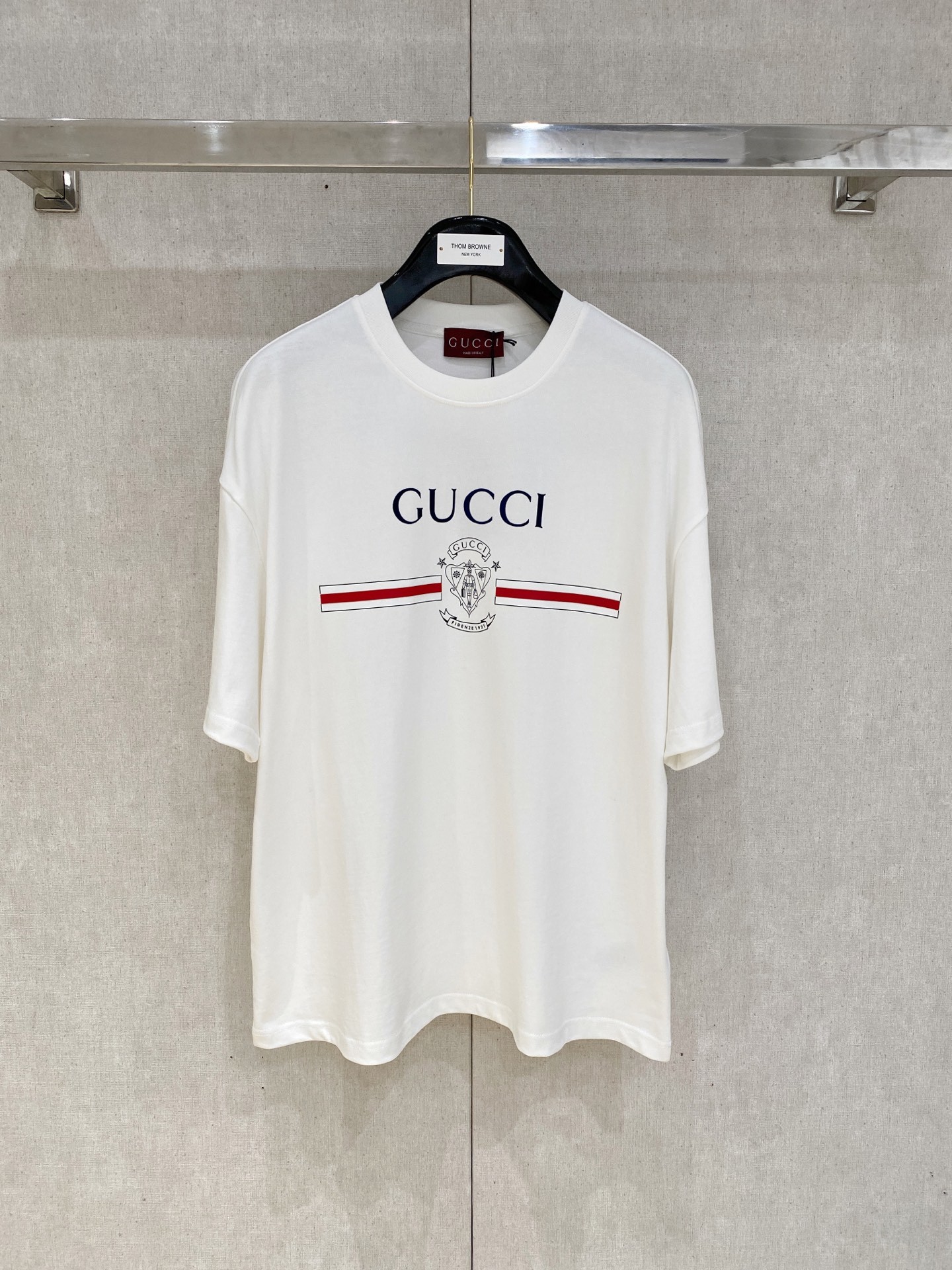 GUCCI 古奇 ⚠️ 大爆款
2025春夏新款首发专柜最新款短袖圆领T恤 高端订制 设计前卫时尚!品