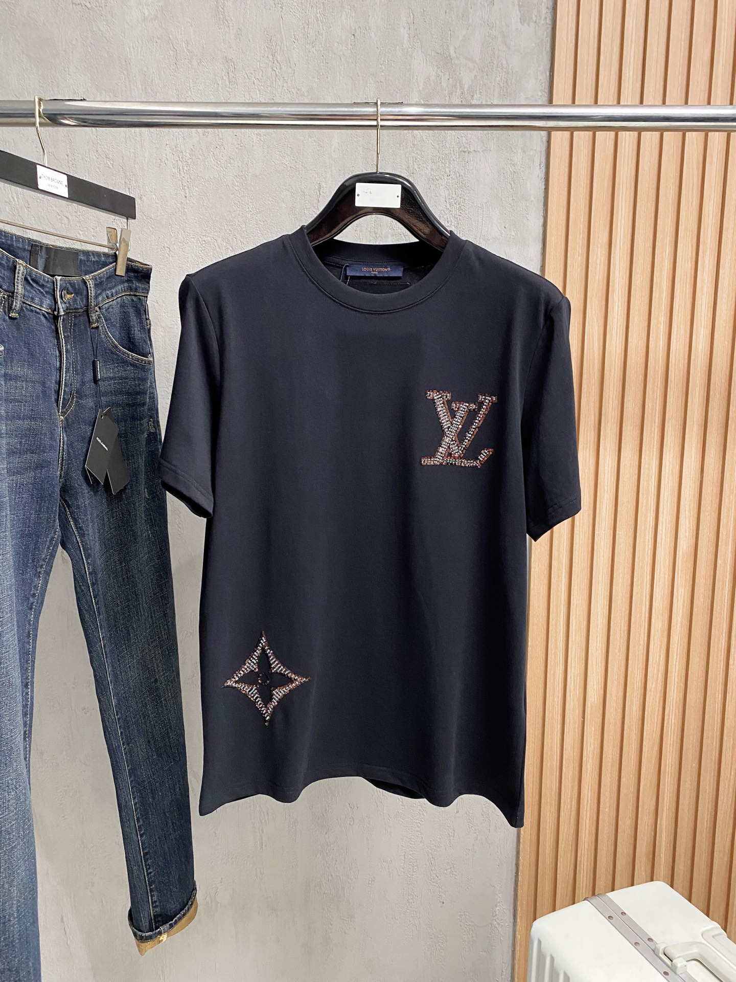 路易威*LV 25ss春夏新款首发专柜最新款短袖圆领T恤 高端订...