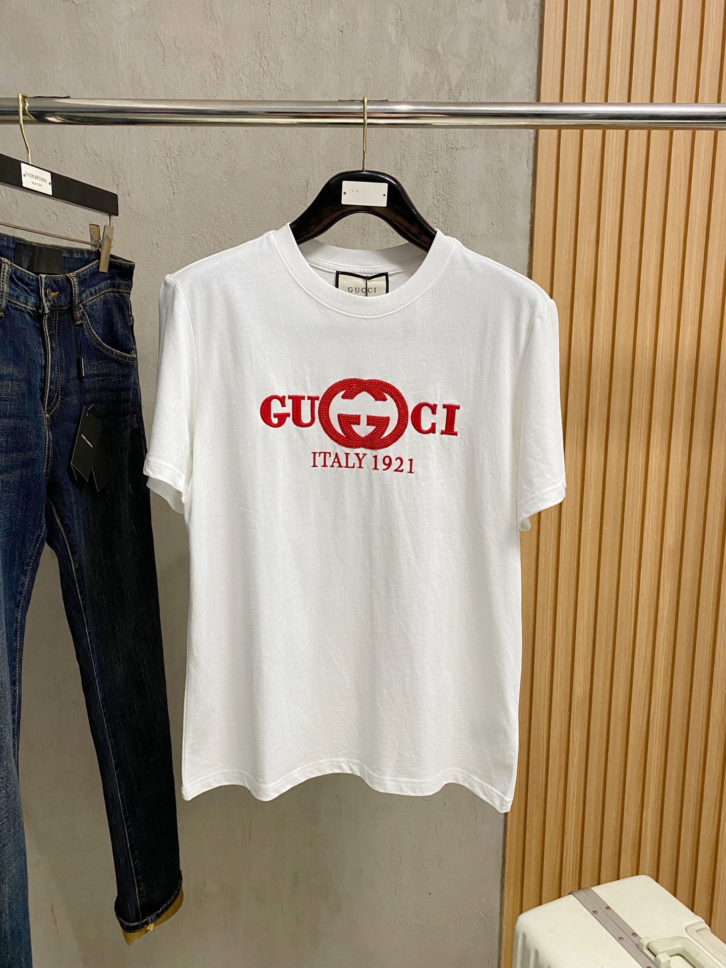 古*Gucci 25ss春夏新款首发专柜最新款短袖圆领T恤 高端订制 ...