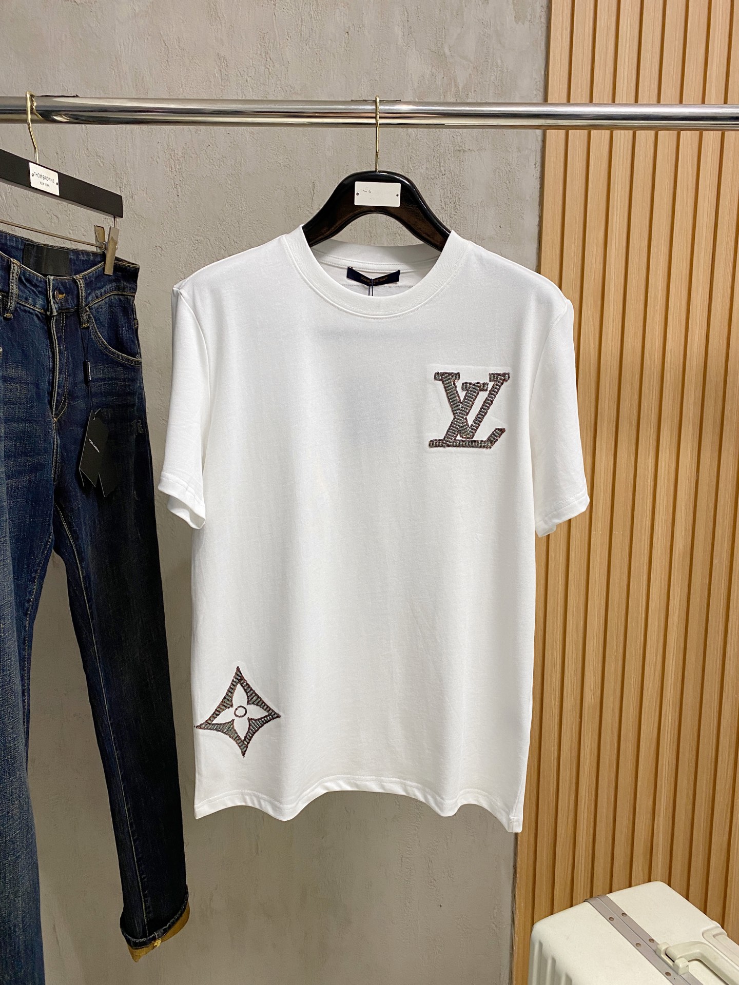 路易威*LV 25ss春夏新款首发专柜最新款短袖圆领T恤 高端订...