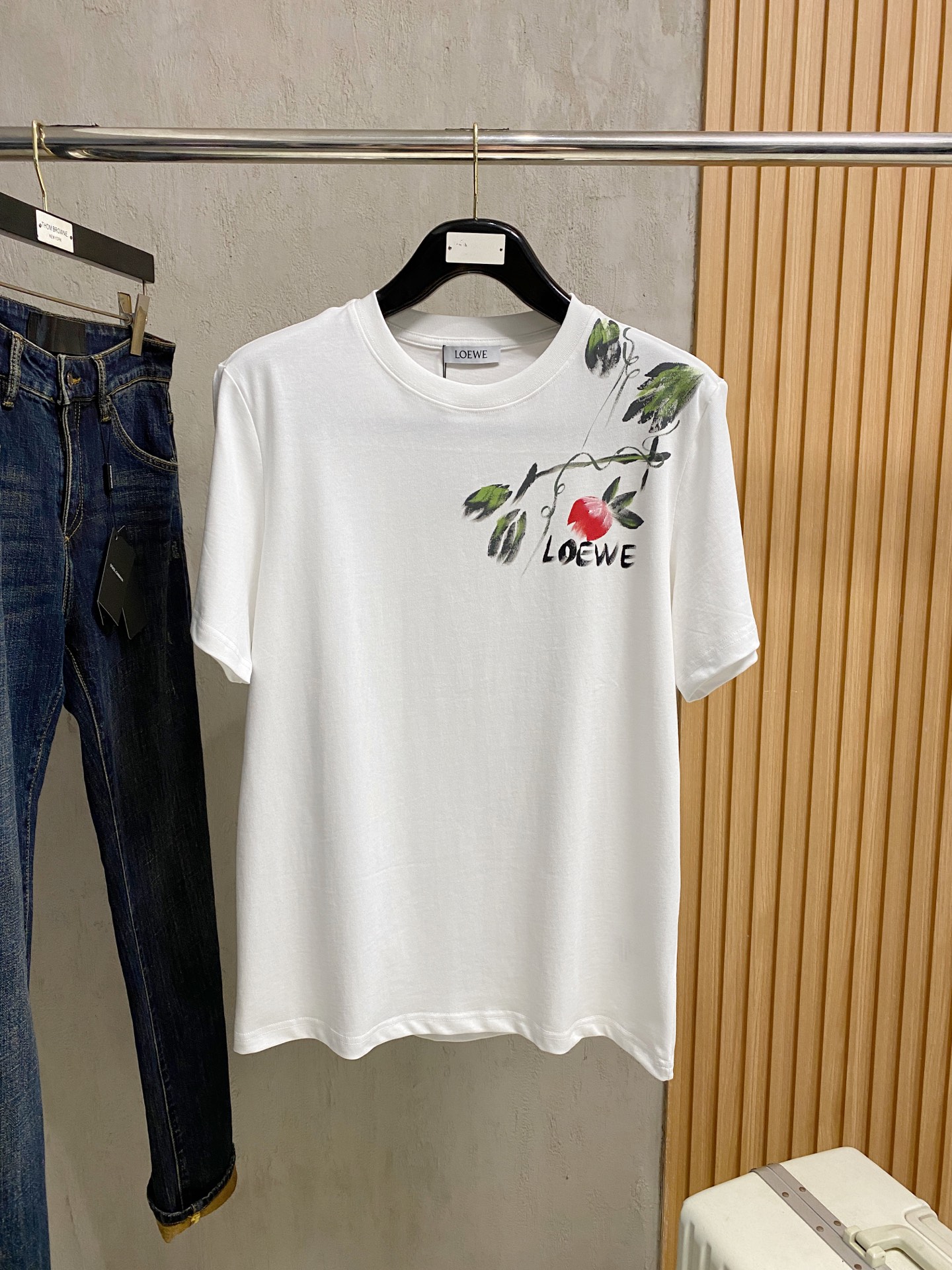 罗意*LOEWE 25ss春夏新款首发专柜最新款短袖圆领T恤 高端订...