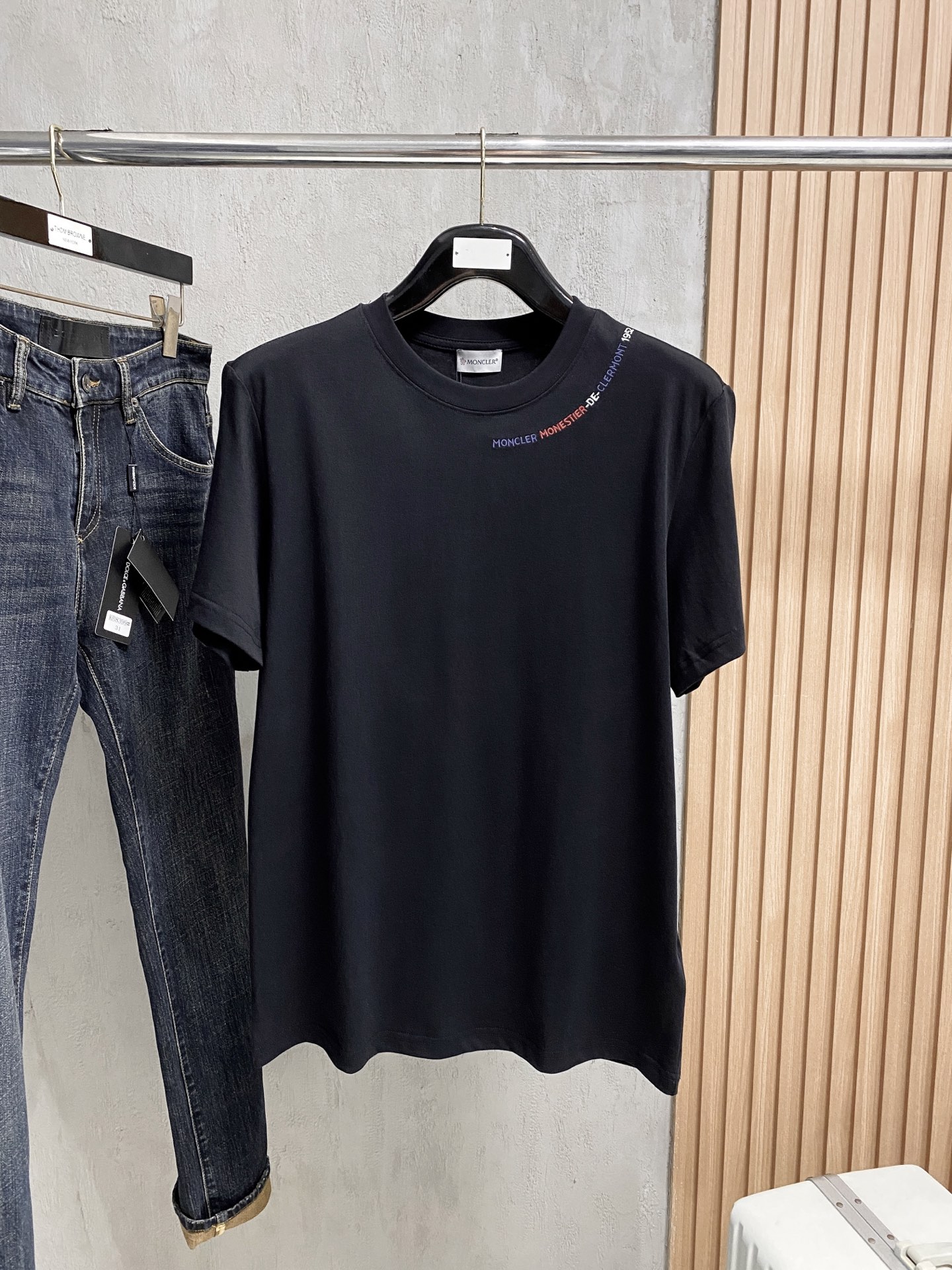 蒙*Moncler 25ss春夏新款首发专柜最新款短袖圆领T恤 高端订...