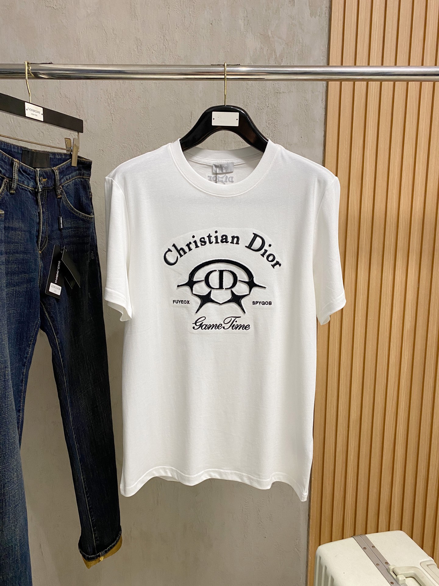 迪*Dior 25ss春夏新款首发专柜最新款短袖圆领T恤 高端订制 ...