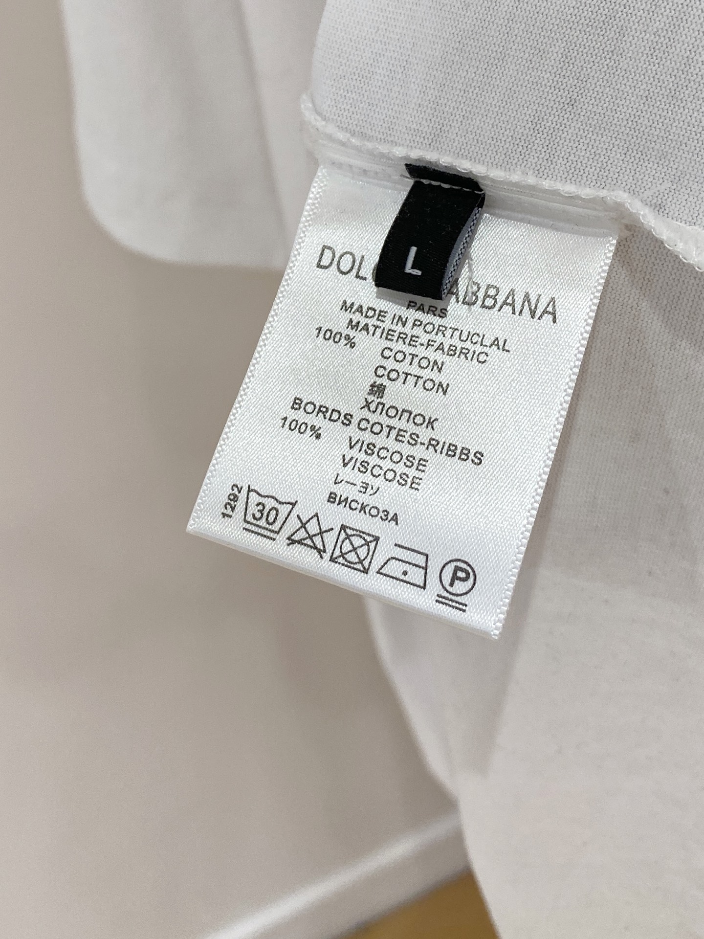 DG 25SS春夏新款首发专柜最新圆领T恤 高端订制 设计前卫时尚！品牌logo重工艺设计 高端定制24