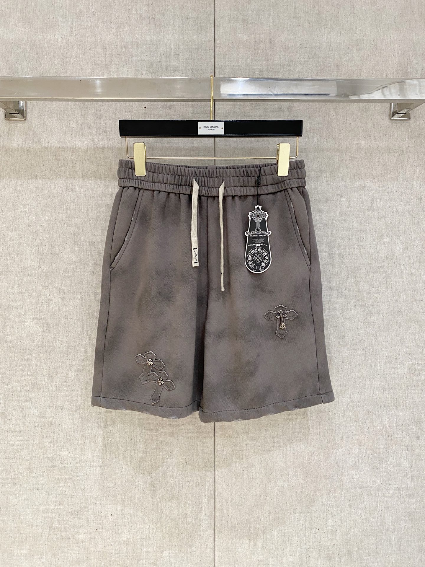 NO:446467,Chrom Heart*2025 summer new shorts Heavy industry washing fabric Size M-3XL, shorts, alexander wang19860909Chrom Heart*2025夏季新款短裤 重工洗水面料 码数M-3XL,,shorts,alexander wang,Men's clothing