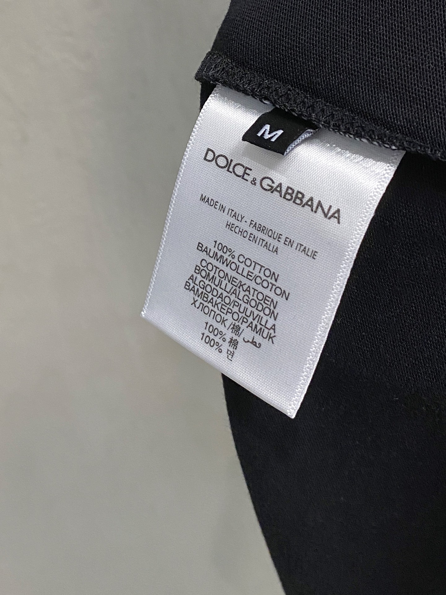  杜嘉班*D&G 25SS春夏新款首发专柜最新款短袖圆领T恤 高端订制 设计前卫时尚！品牌logo重工艺