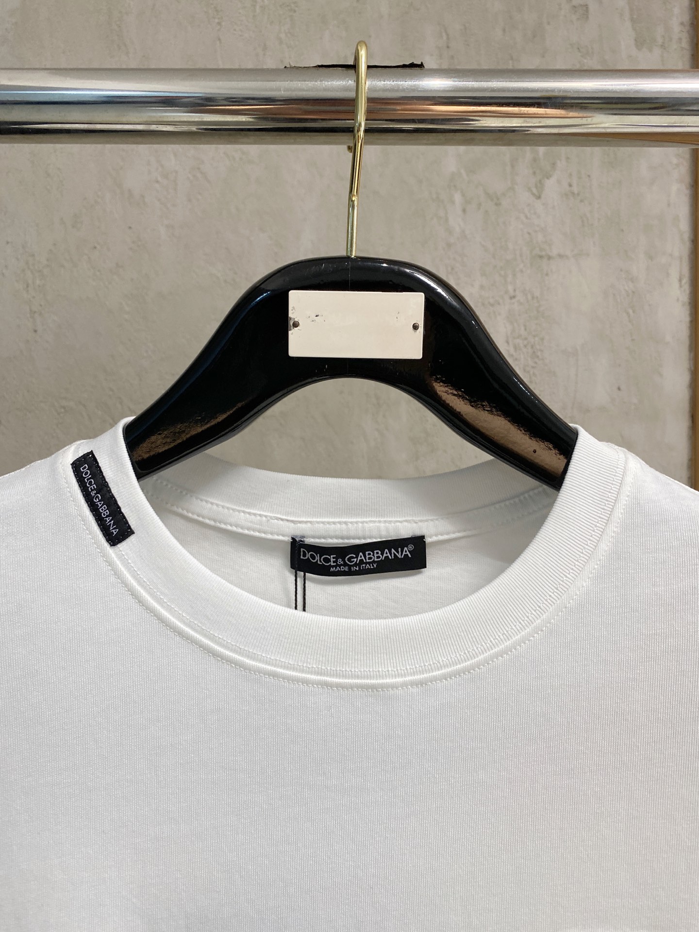  杜嘉班*D&G 25SS春夏新款首发专柜最新款短袖圆领T恤 高端订制 设计前卫时尚！品牌logo重工艺