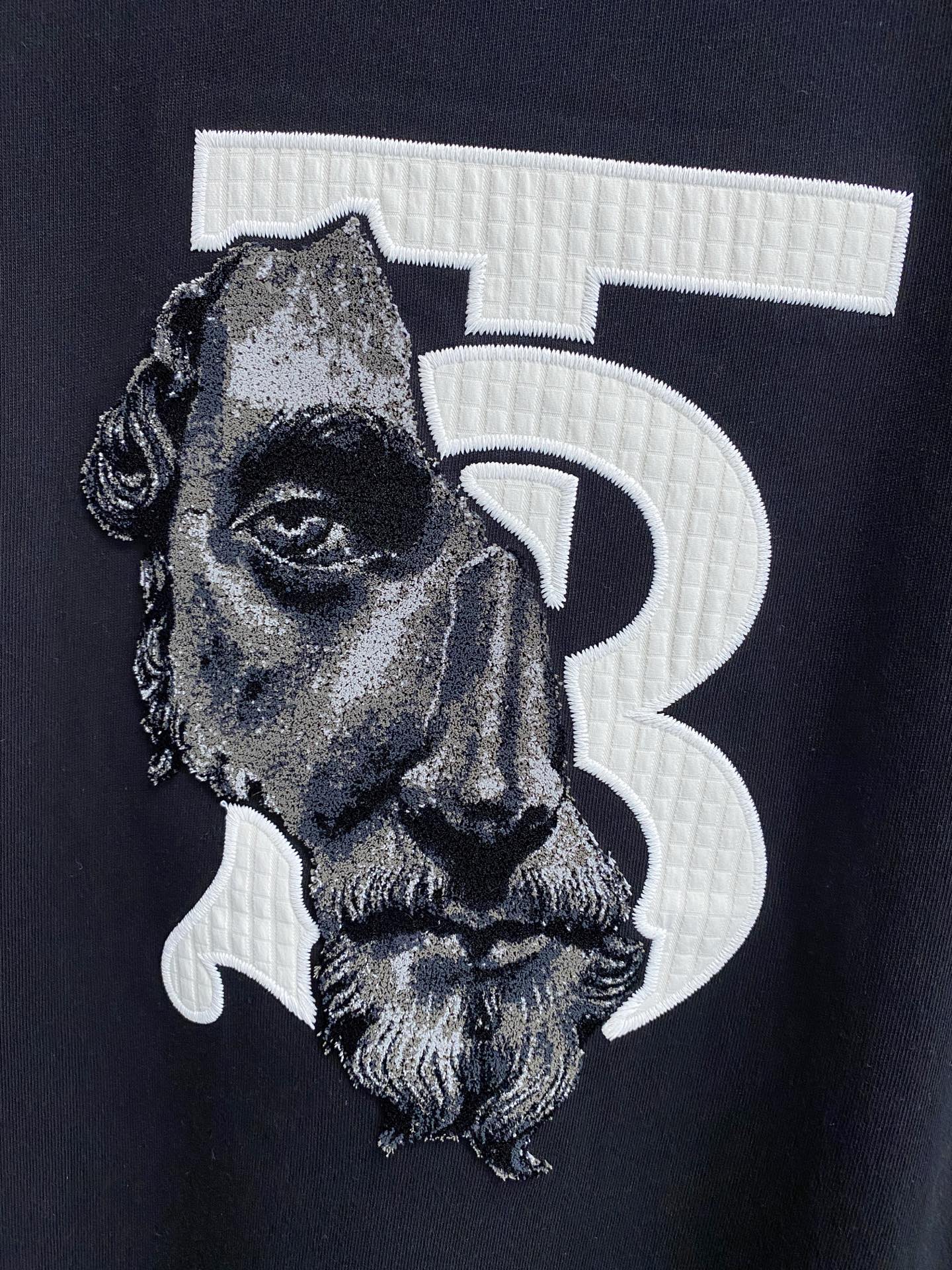  巴宝*Burberry 25SS春夏新款首发专柜最新款短袖圆领T恤 高端订制 设计前卫时尚！品牌log