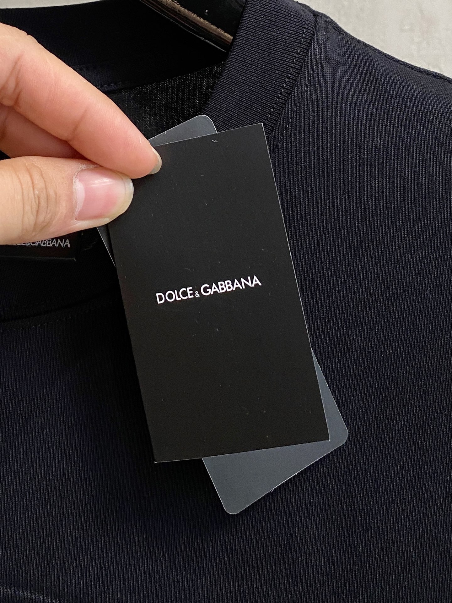  杜嘉班*D&G 25SS春夏新款首发专柜最新款短袖圆领T恤 高端订制 设计前卫时尚！品牌logo重工艺