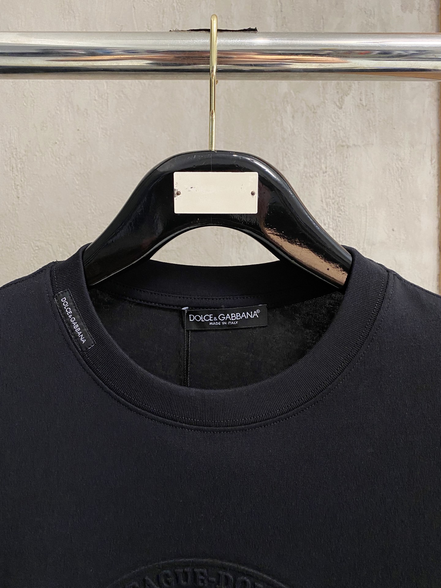  杜嘉班*D&G 25SS春夏新款首发专柜最新款短袖圆领T恤 高端订制 设计前卫时尚！品牌logo重工艺