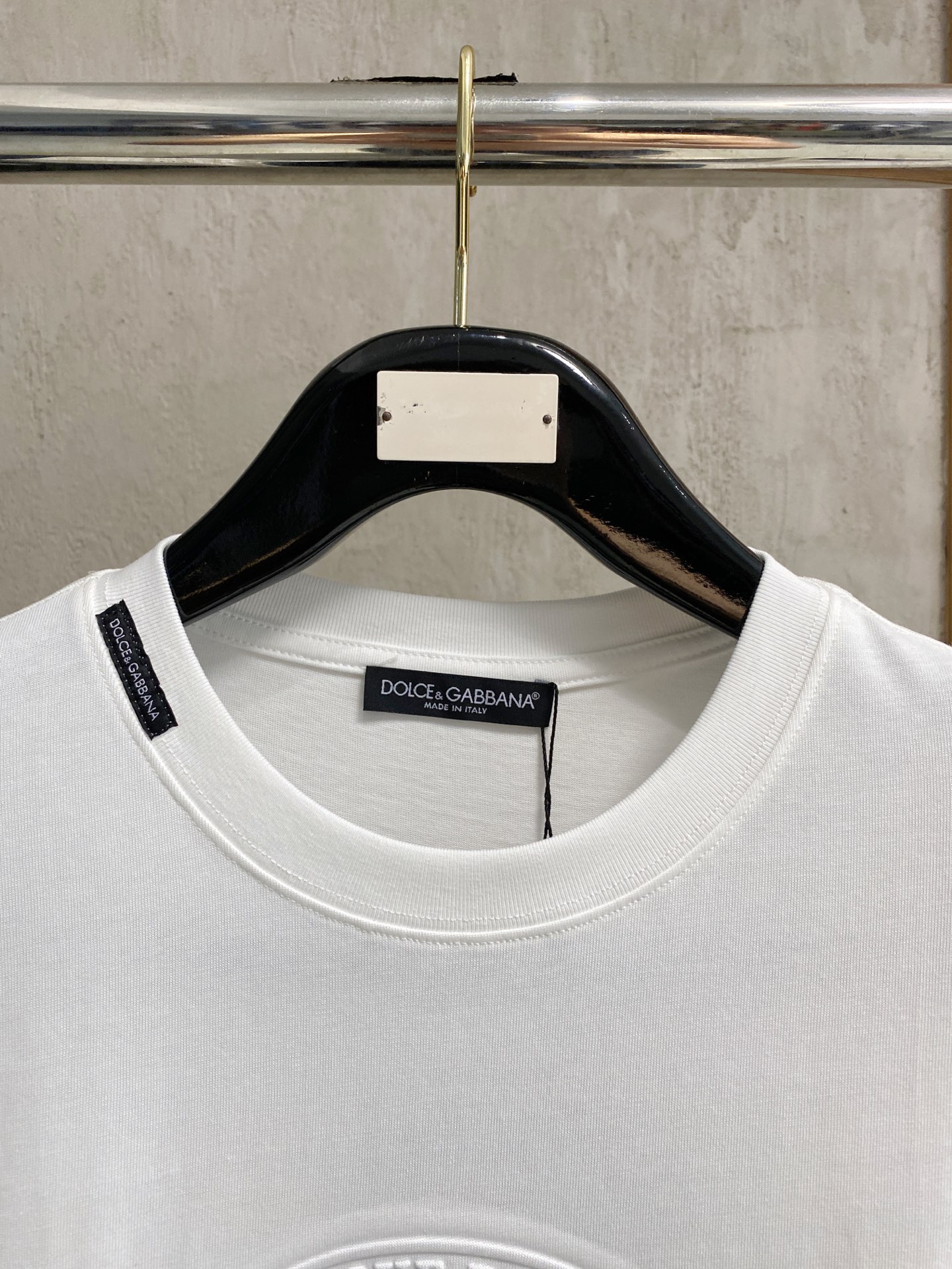  杜嘉班*D&G 25SS春夏新款首发专柜最新款短袖圆领T恤 高端订制 设计前卫时尚！品牌logo重工艺