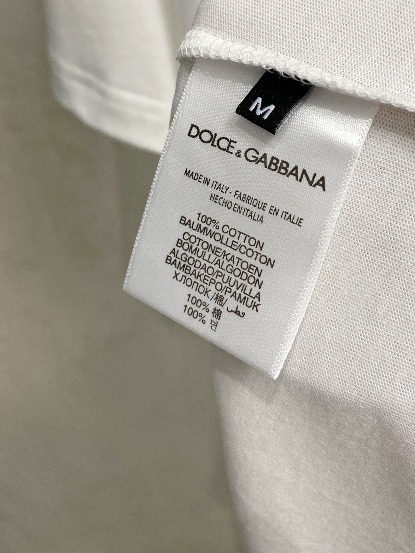  杜嘉班*D&G 25SS春夏新款首发专柜最新款短袖圆领T恤 高端订制 设计前卫时尚！品牌logo重工艺