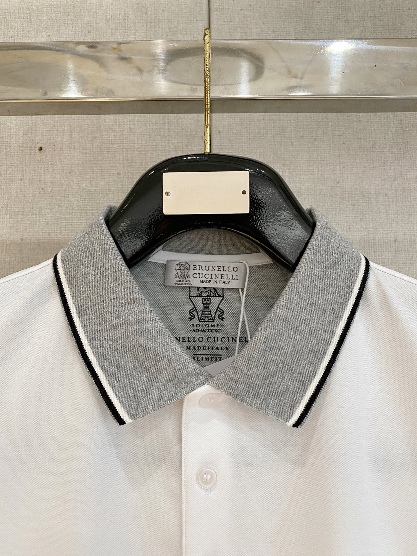 Brunello Cucinelli Summer Polo Shirt, Short Sleeve, Classic Logo, Comfortable Fabric 3 i1749135014707 2069 0 1