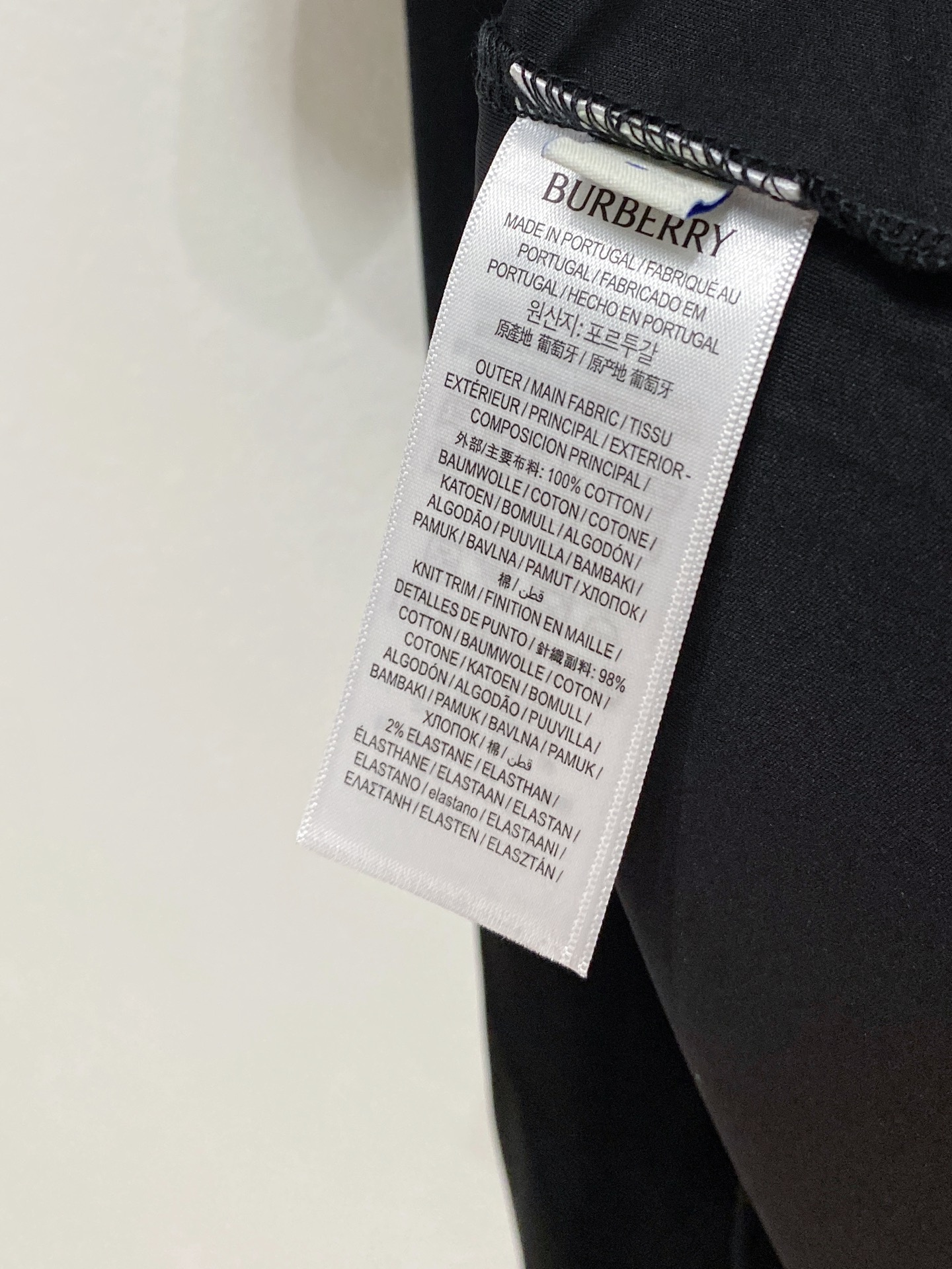  巴宝莉 顶级品质 2025款新品短袖！精选100支双面丝光棉面料，手感柔软。顶级进口私货，时尚设计潮流