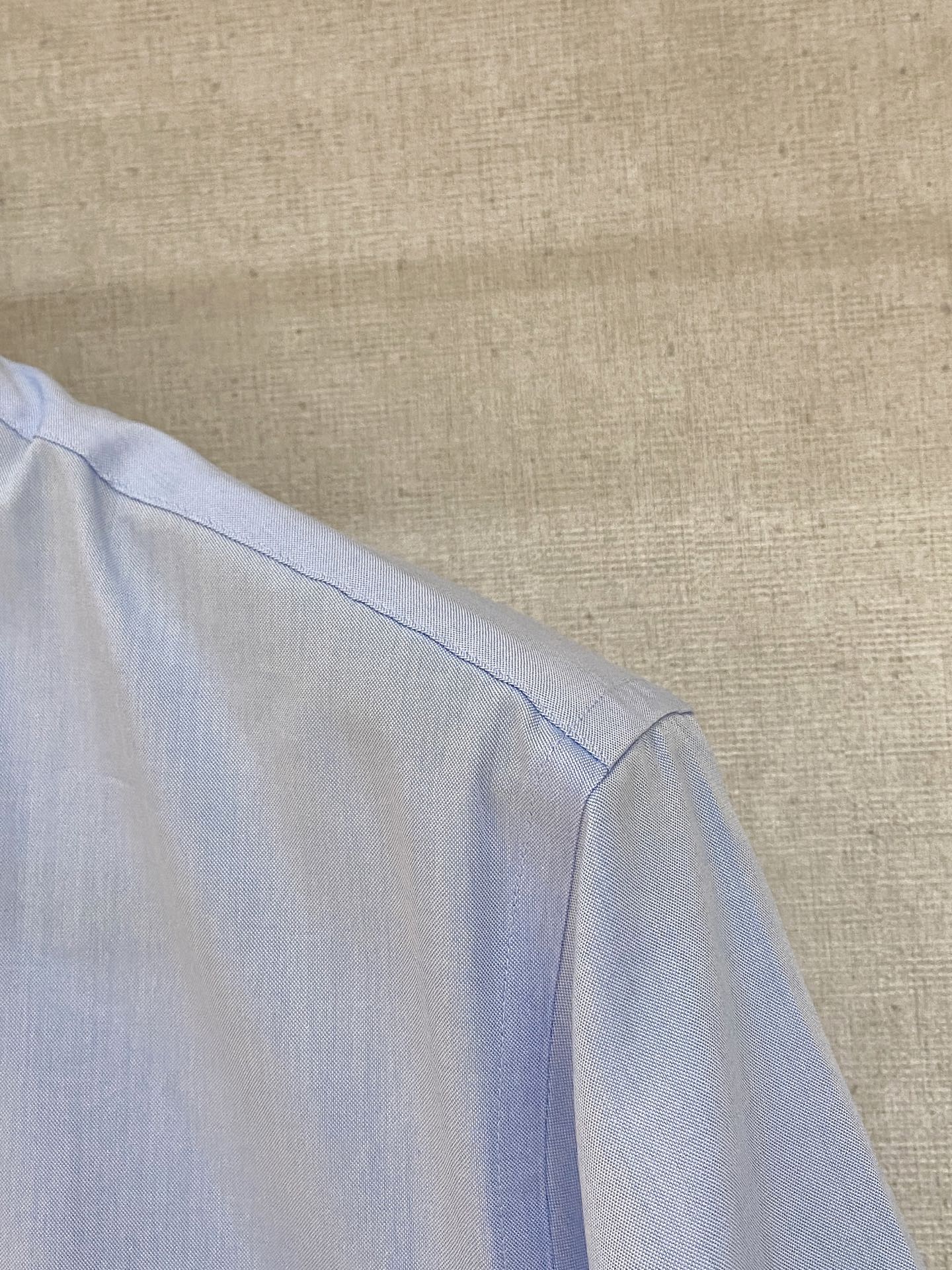 P，P轻盈雅致，短袖衬衫——25年春夏日里的温柔守候短袖衬衫，臻品定制系列的材质、精湛的工艺细节和卓越的