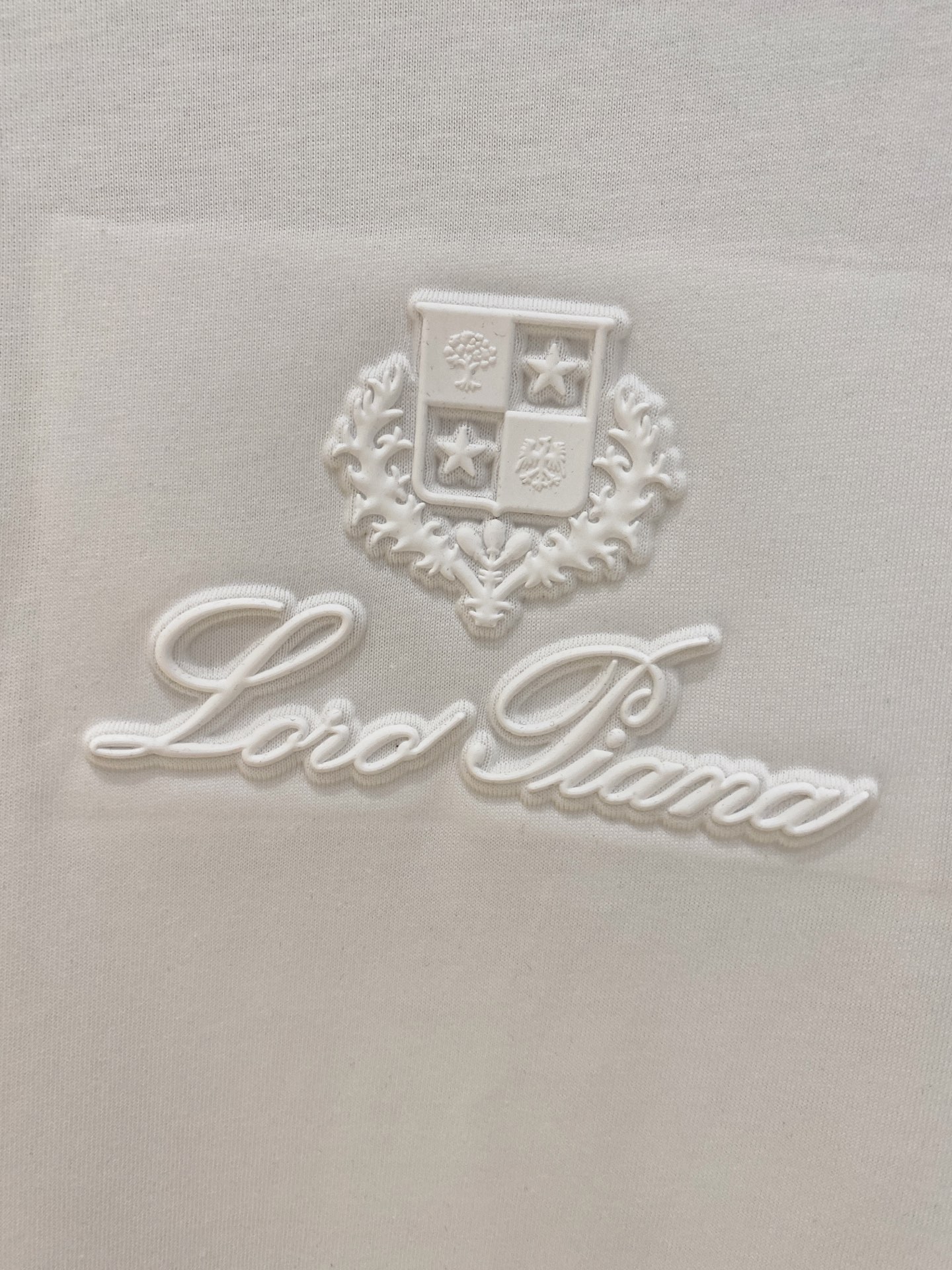 🌾退换# Loro Piana诺悠翩雅 春夏新款首发专柜最新款短袖圆领T恤 高端订制 设计前卫时尚！品牌