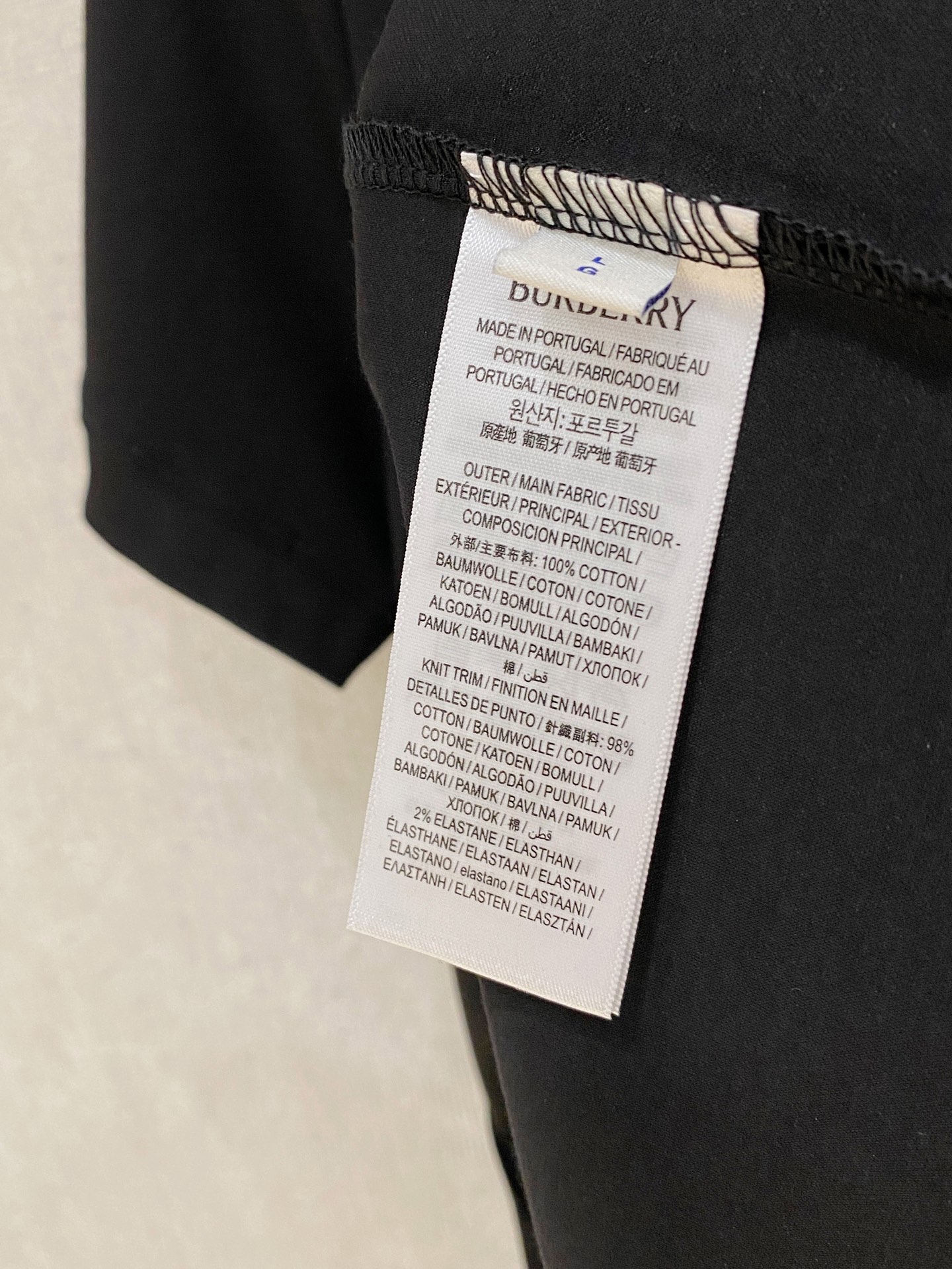  巴宝莉 2025春夏新款首发专柜最新款圆领短袖 高端订制 设计前卫时尚！品牌logo重工艺设计 高端定