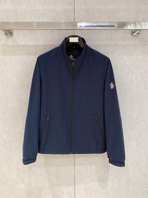Moncler Men's Lightweight Cotton Jacket - Black, Blue, Beige, M-XXXL 1 Moncler Men's Lightweight Cotton Jacket - Black, Blue, Beige, M-XXXL