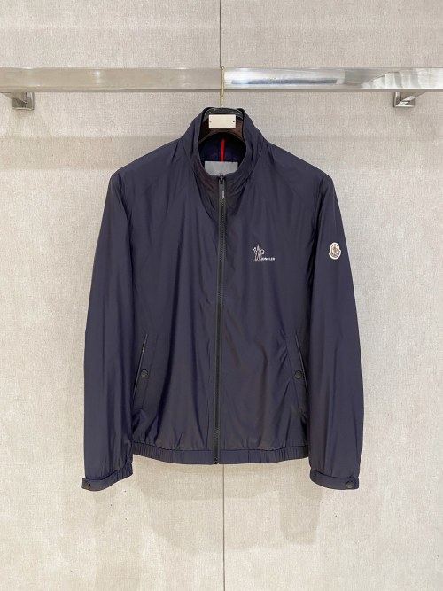 Moncler Men's Lightweight Cotton Blend Jacket - Stylish & Versatile 1 Moncler Men's Lightweight Cotton Blend Jacket - Stylish & Versatile