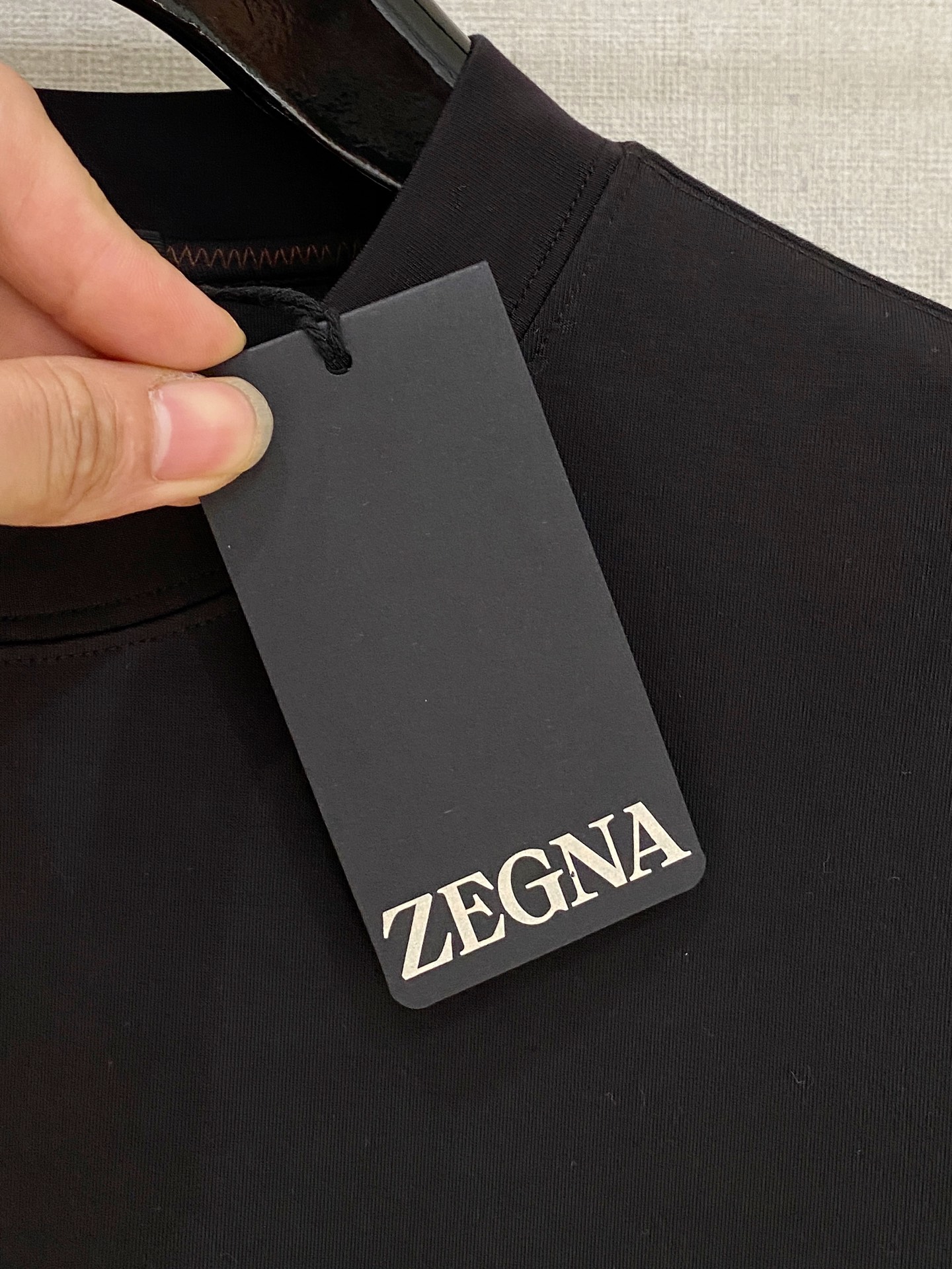 P636 Zegna 2025 new winter long sleeves Black, blue, white, grape purple. Number: M-3XL - 图片 5