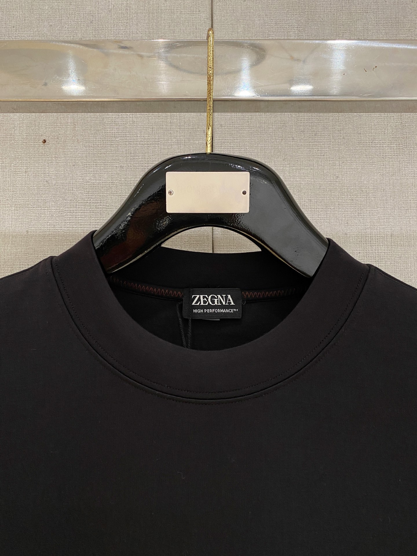 P636 Zegna 2025 new winter long sleeves Black, blue, white, grape purple. Number: M-3XL - 图片 2