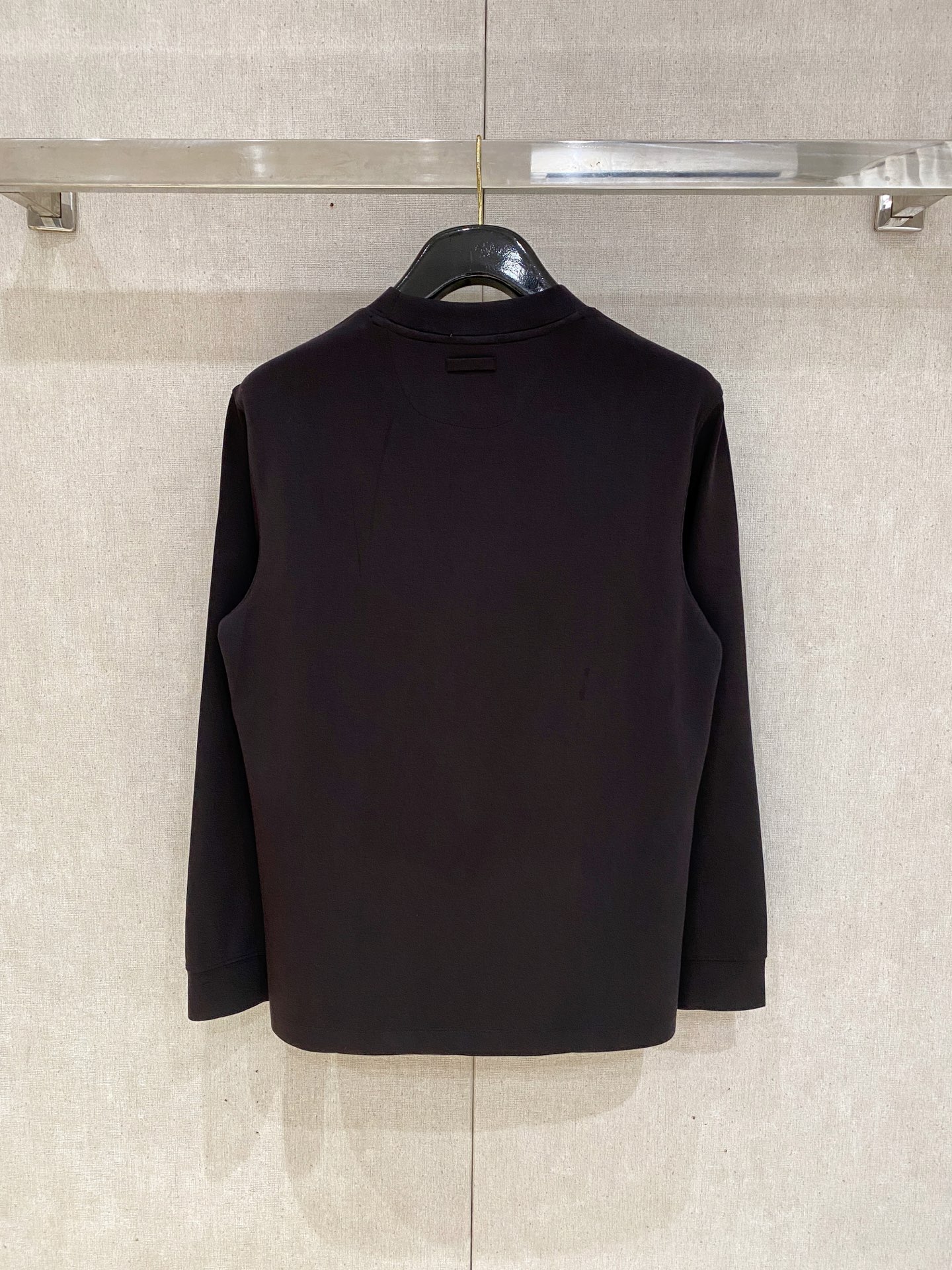 P636 Zegna 2025 new winter long sleeves Black, blue, white, grape purple. Number: M-3XL - 图片 9