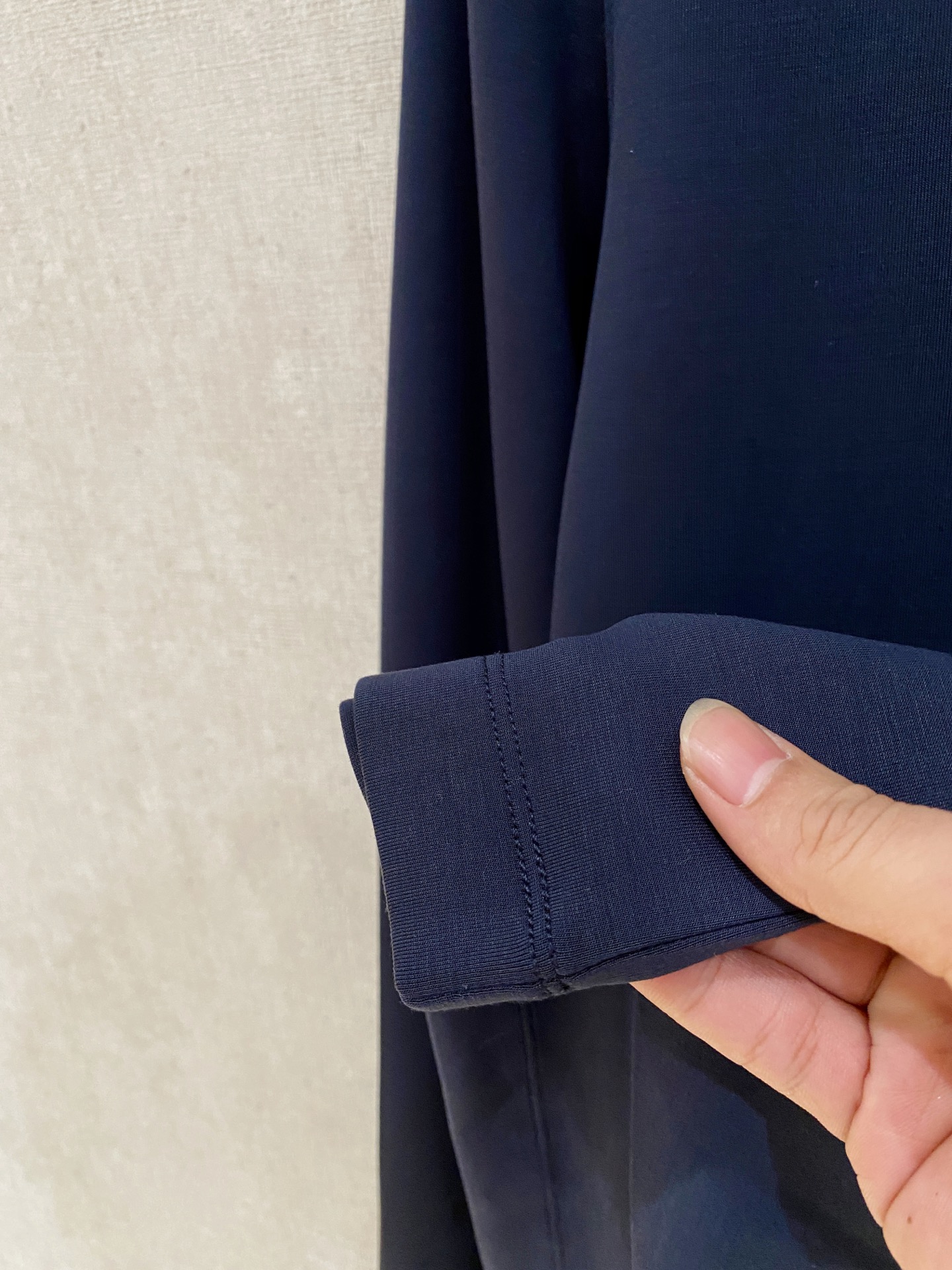 P636 Zegna 2025 new winter long sleeves Black, blue, white, grape purple. Number: M-3XL - 图片 7