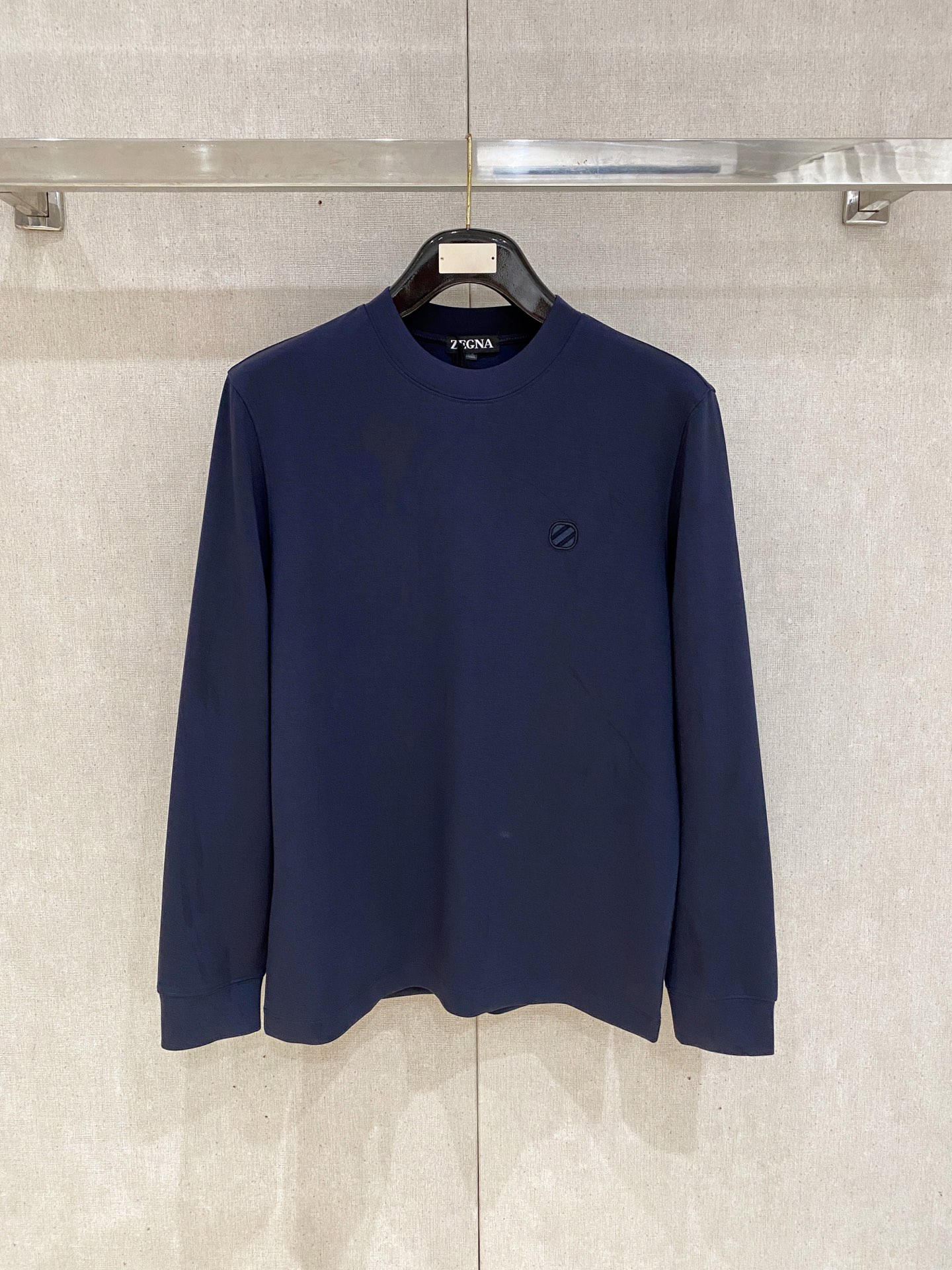 P636 Zegna 2025 new winter long sleeves Black, blue, white, grape purple. Number: M-3XL - 图片 1