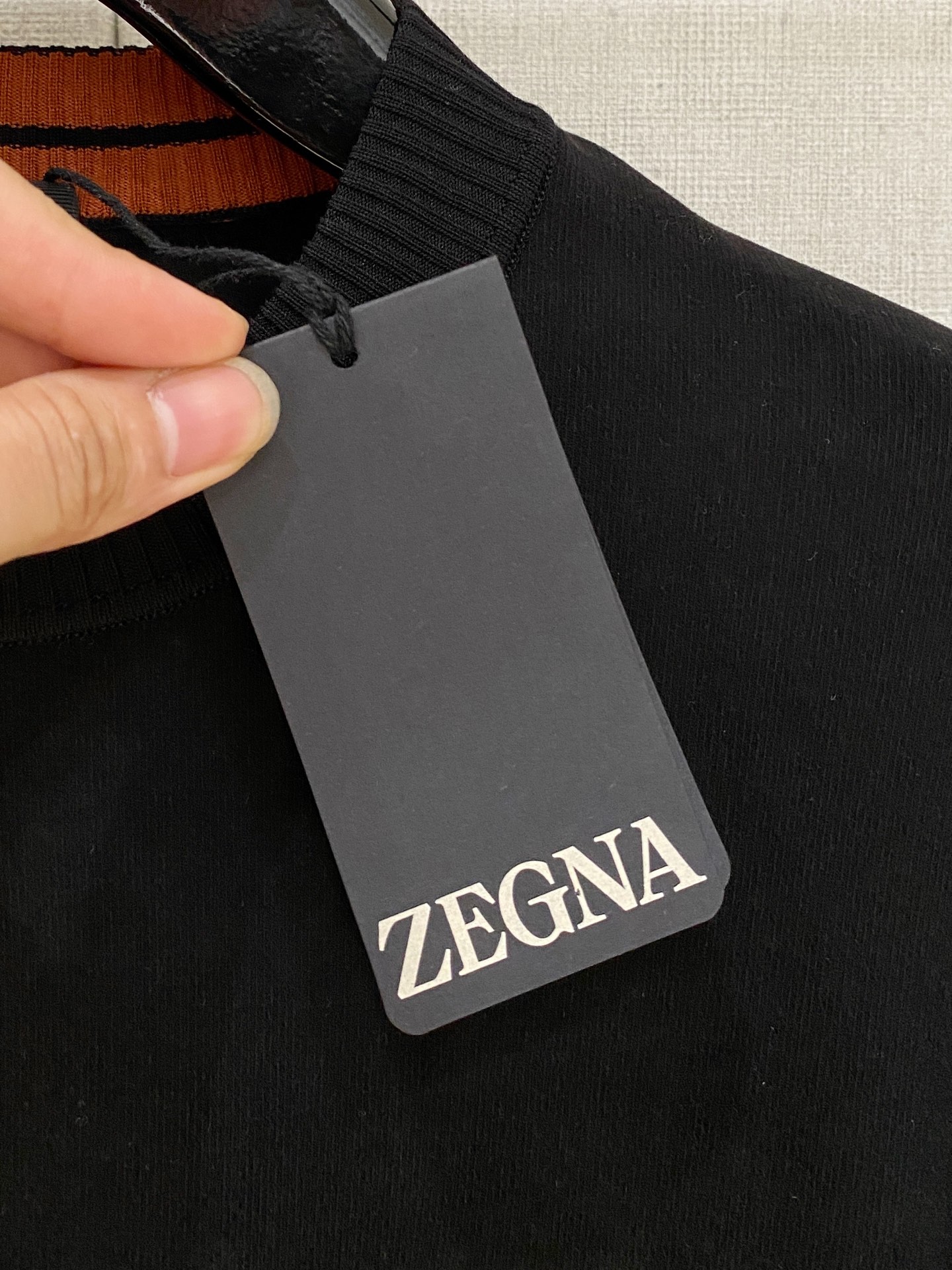 P672 Zegna 2025 new winter long-sleeve vest Black, white, purple, green. Number: M-3XL - 图片 5