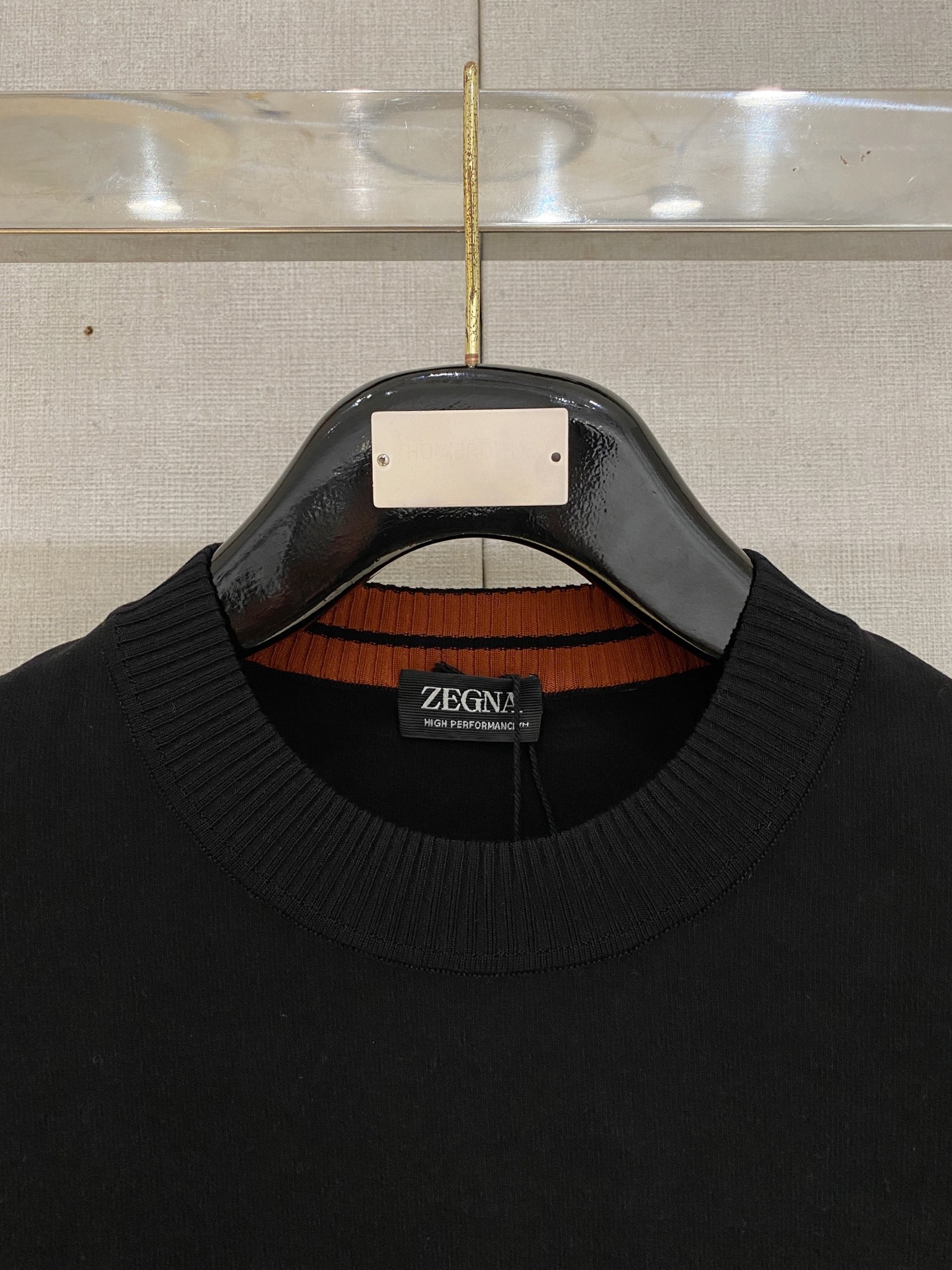 P672 Zegna 2025 new winter long-sleeve vest Black, white, purple, green. Number: M-3XL - 图片 2