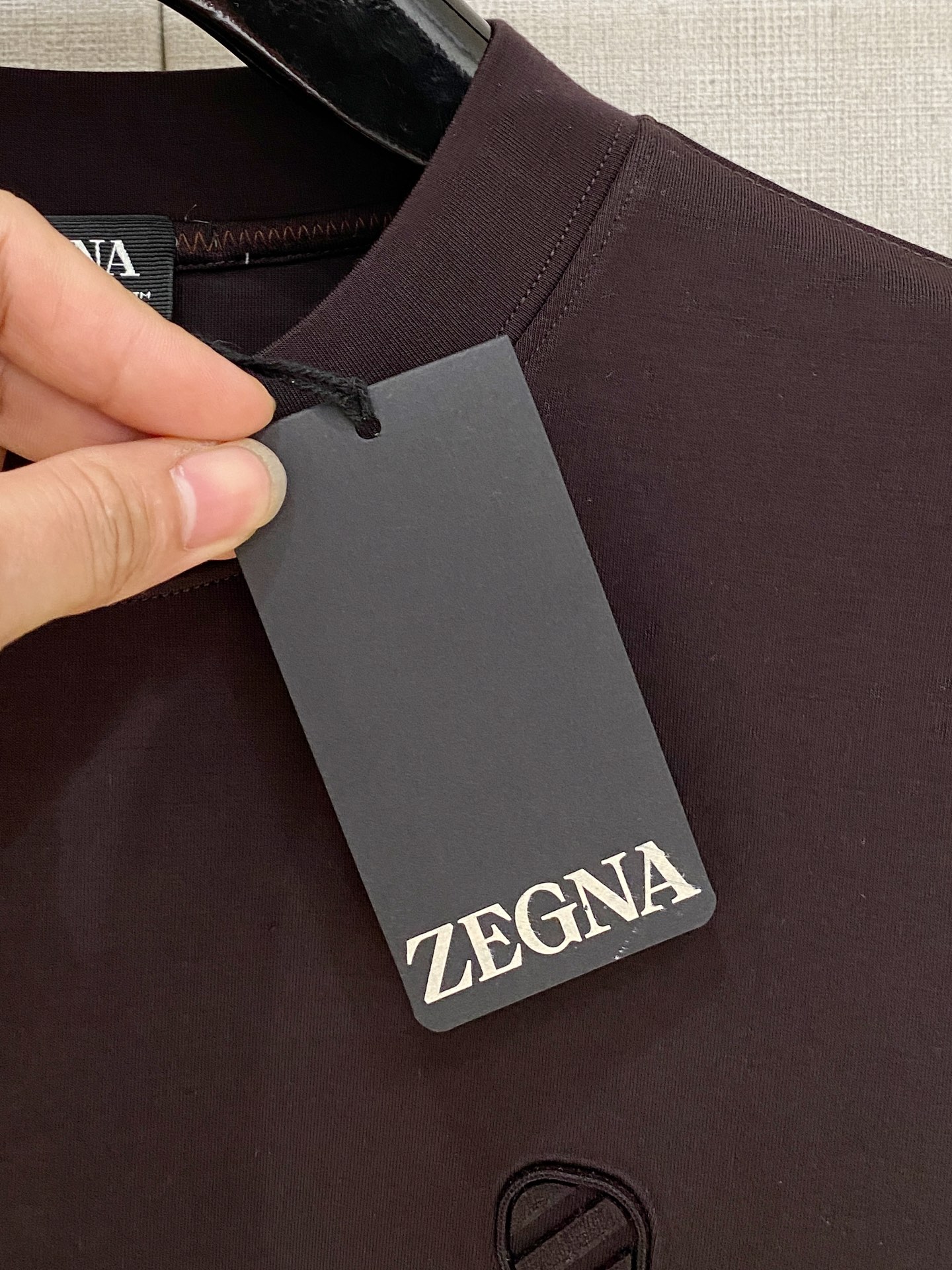 P636 Zegna 2025 new winter long sleeves Black, blue, white, grape purple. Number: M-3XL - 图片 5