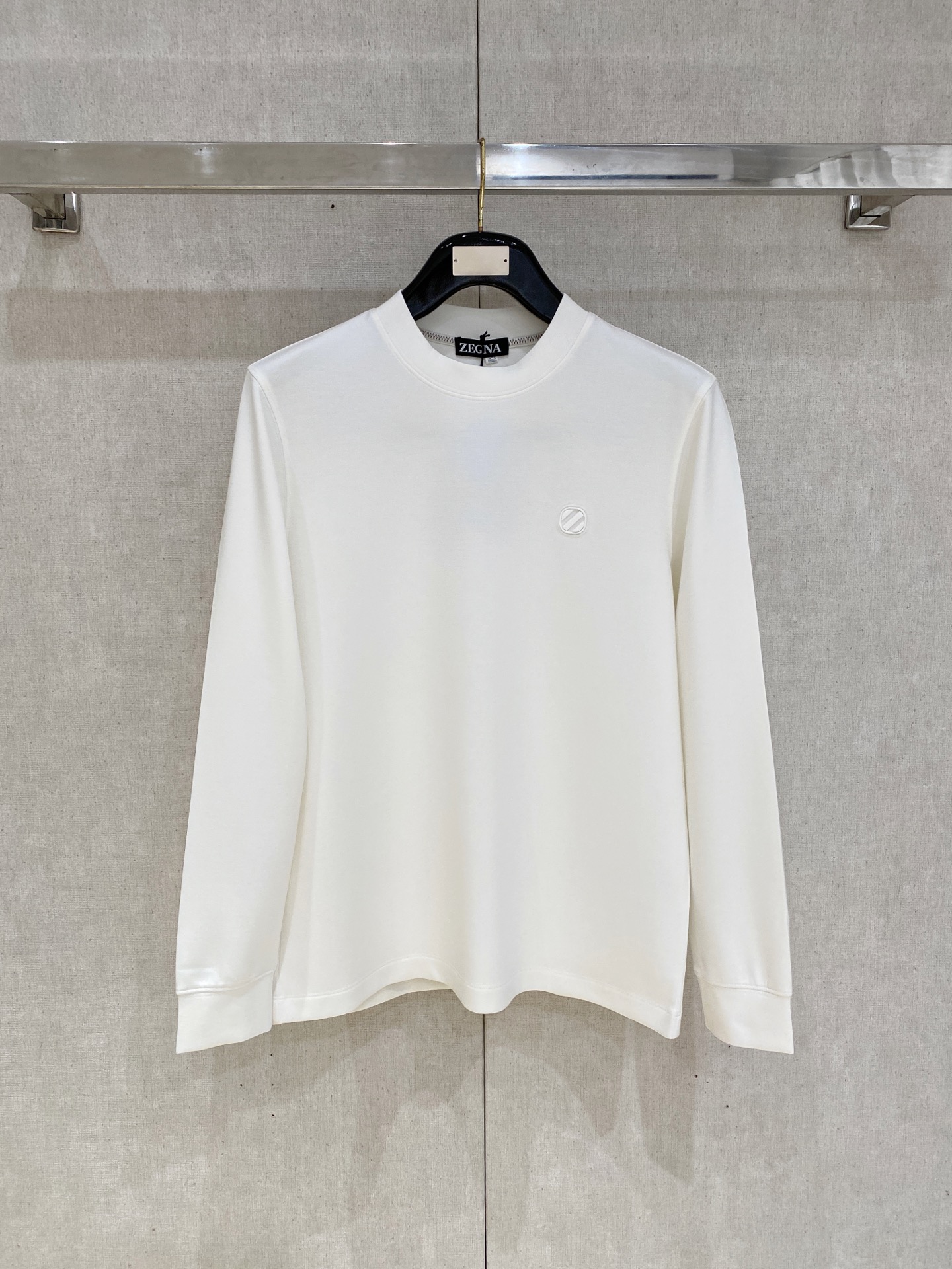P636 Zegna 2025 new winter long sleeves Black, blue, white, grape purple. Number: M-3XL