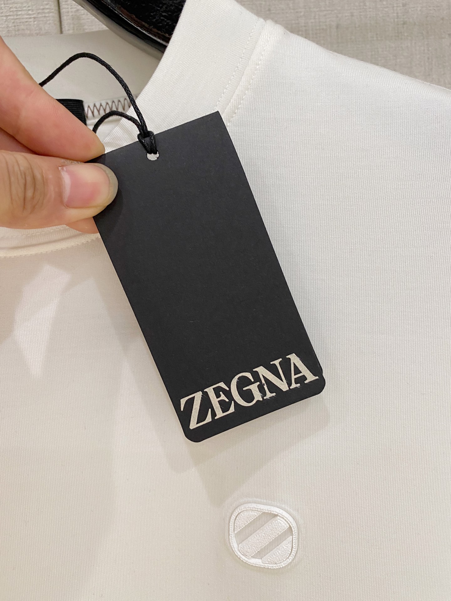 P636 Zegna 2025 new winter long sleeves Black, blue, white, grape purple. Number: M-3XL - 图片 5