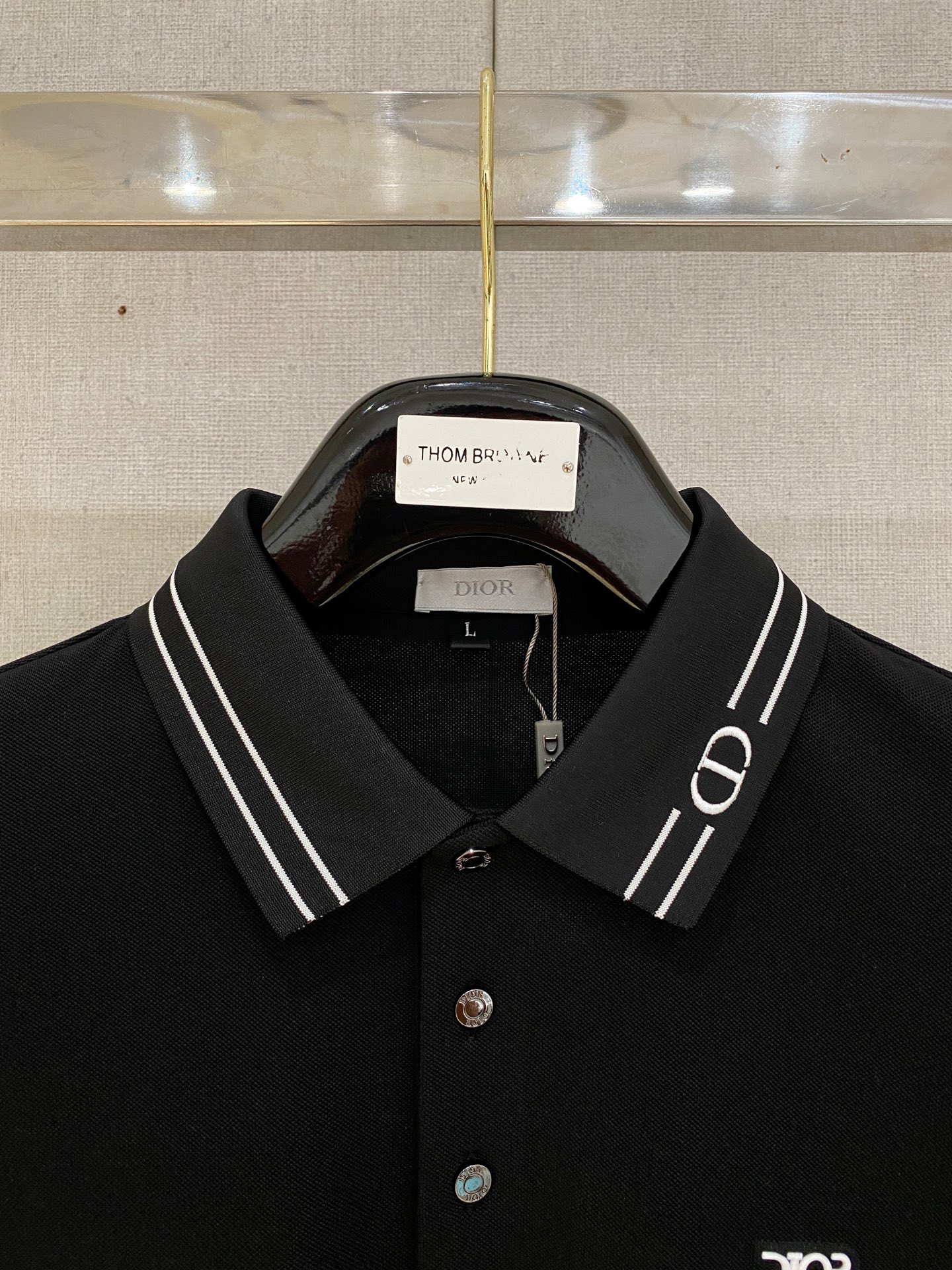 开春新品  迪奥 独家专供新款原单男士Polo长袖高端定制 高版本 时尚百搭爆款⚠️⚠️✨✨原版进口纯棉