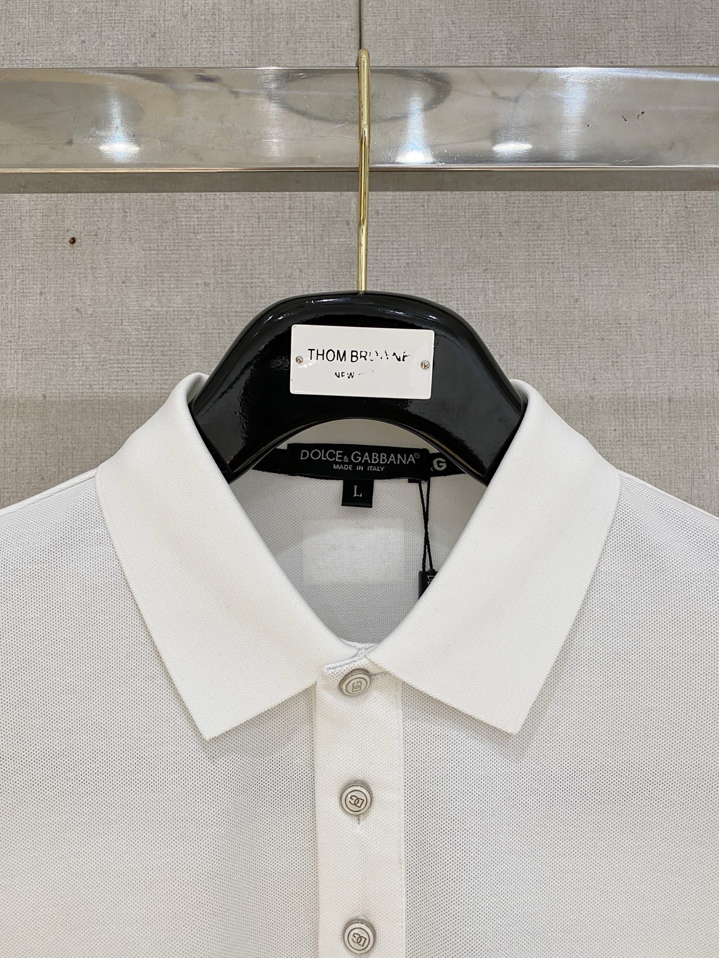 Dolce & Gabbana Men's Long Sleeve Polo Shirt Cotton Logo M-4XL 2 i1754227680507 2360 0 1