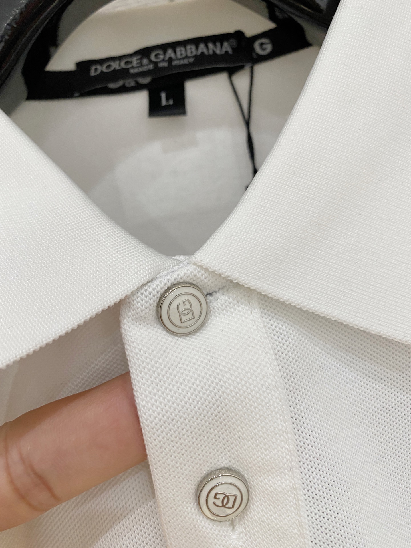 Dolce & Gabbana Men's Long Sleeve Polo Shirt Cotton Logo M-4XL 6 i1754227682275 2780 0 5