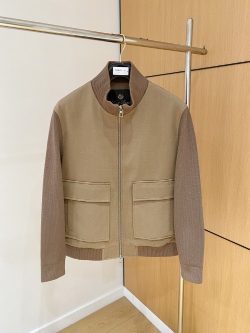 Loro Piana Classic Bomber Jacket - Luxurious Comfort, Premium Quality 1 Loro Piana Classic Bomber Jacket - Luxurious Comfort, Premium Quality
