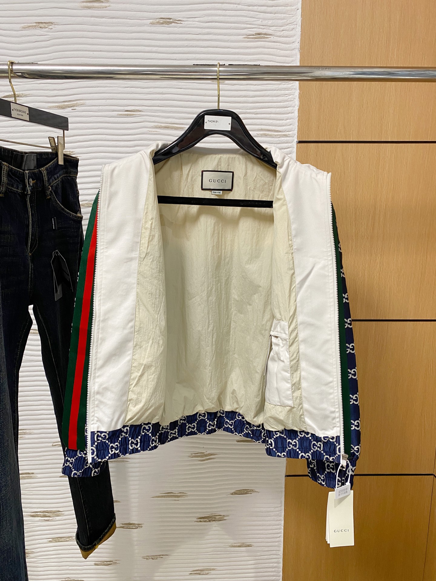 上新 。G家 官网同款，三标齐全！2025秋冬新款男士夹克外套，时尚休闲高端版本！专柜定制面料 透气舒适