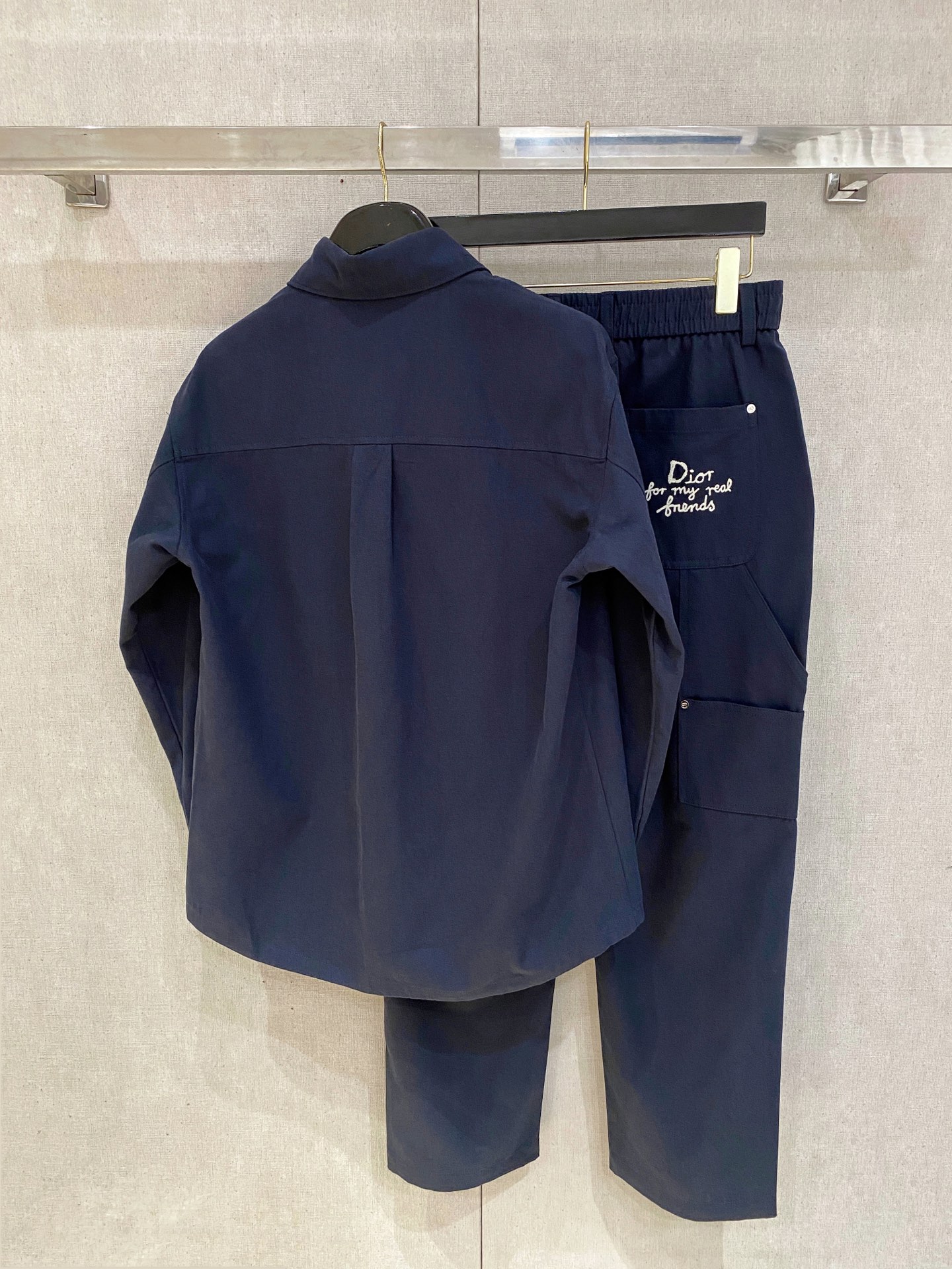 。Diro。2025秋冬新款套装 走秀款 定制原版牛仔面料   搭配夹克版型设计 非常洋气 版型超好不易