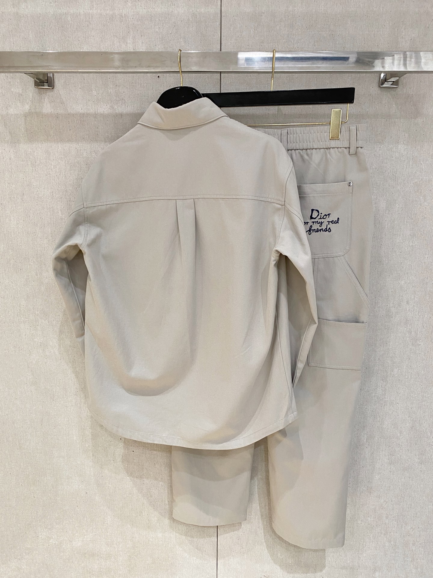 。Diro。2025秋冬新款套装 走秀款 定制原版牛仔面料   搭配夹克版型设计 非常洋气 版型超好不易